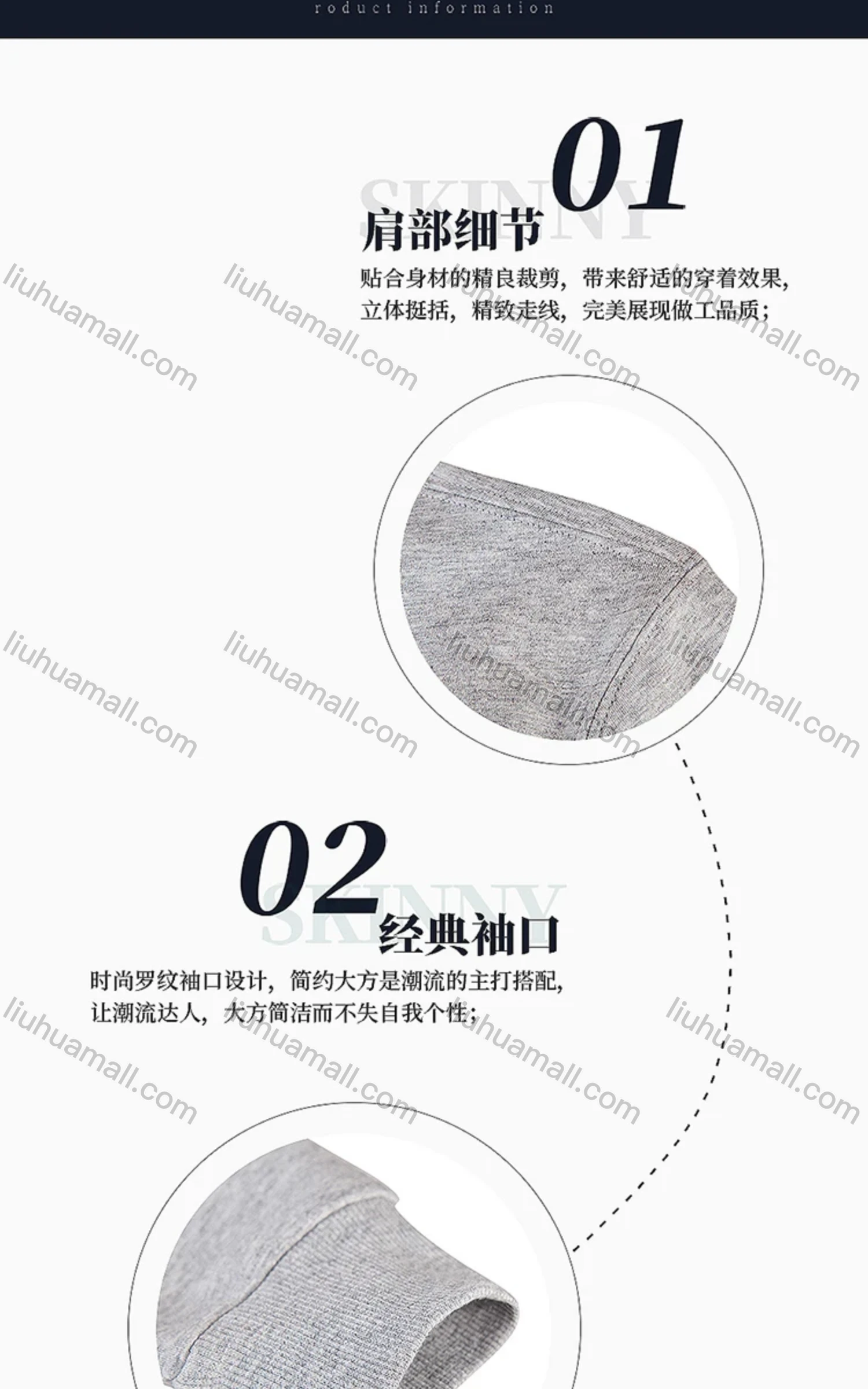 Wholesale Men's Casual Long Sleeve Drawstring Hooded Sweatshirts With Kangaroo Pocket K2-420B# - Liuhuamall