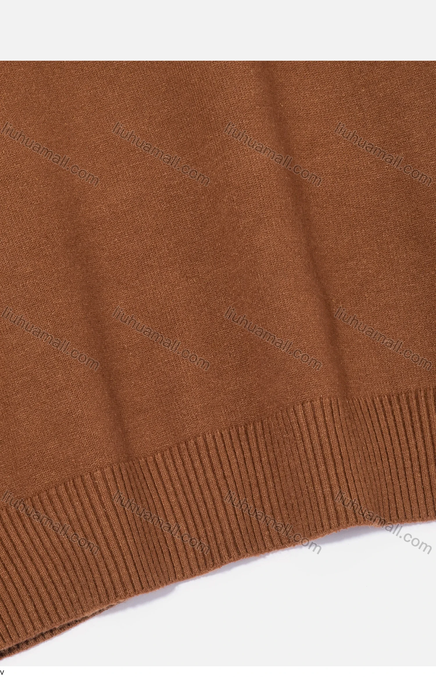 Wholesale Men's Casual High Neck Long Sleeve Texture Knit Plain Sweater - Liuhuamall