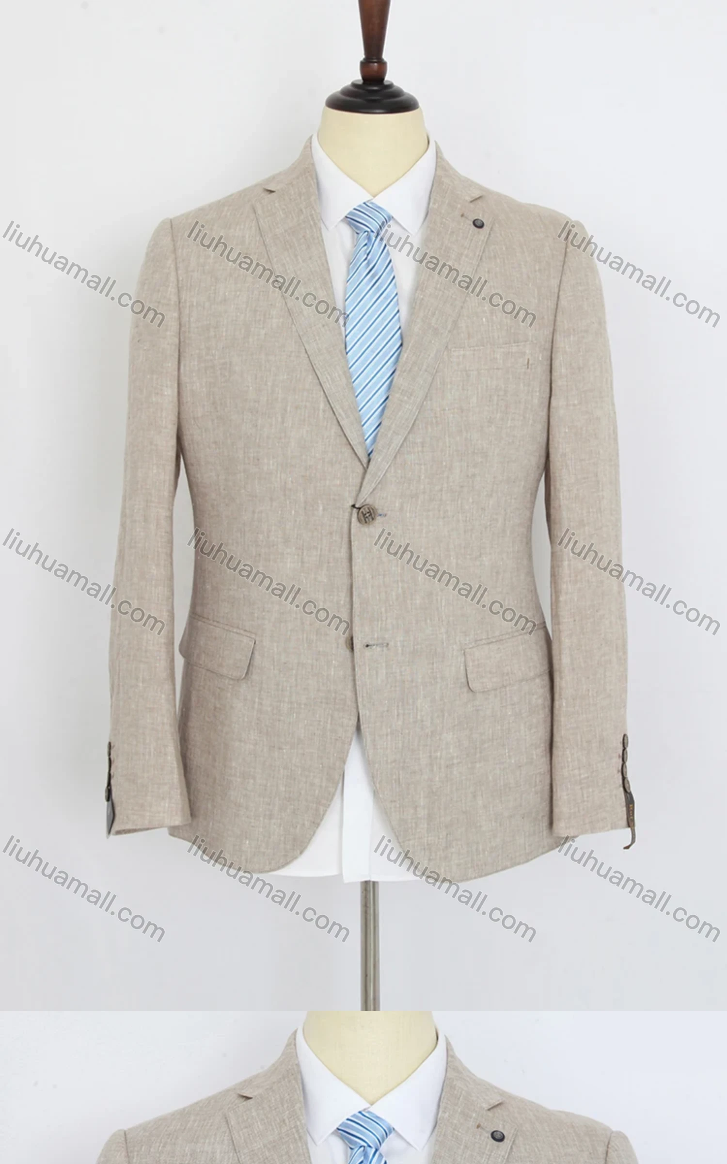 Wholesale Men's Formal Lapel Long Sleeve Single Breasted Flap Pockets Blazer Jackets BL191203# - Liuhuamall