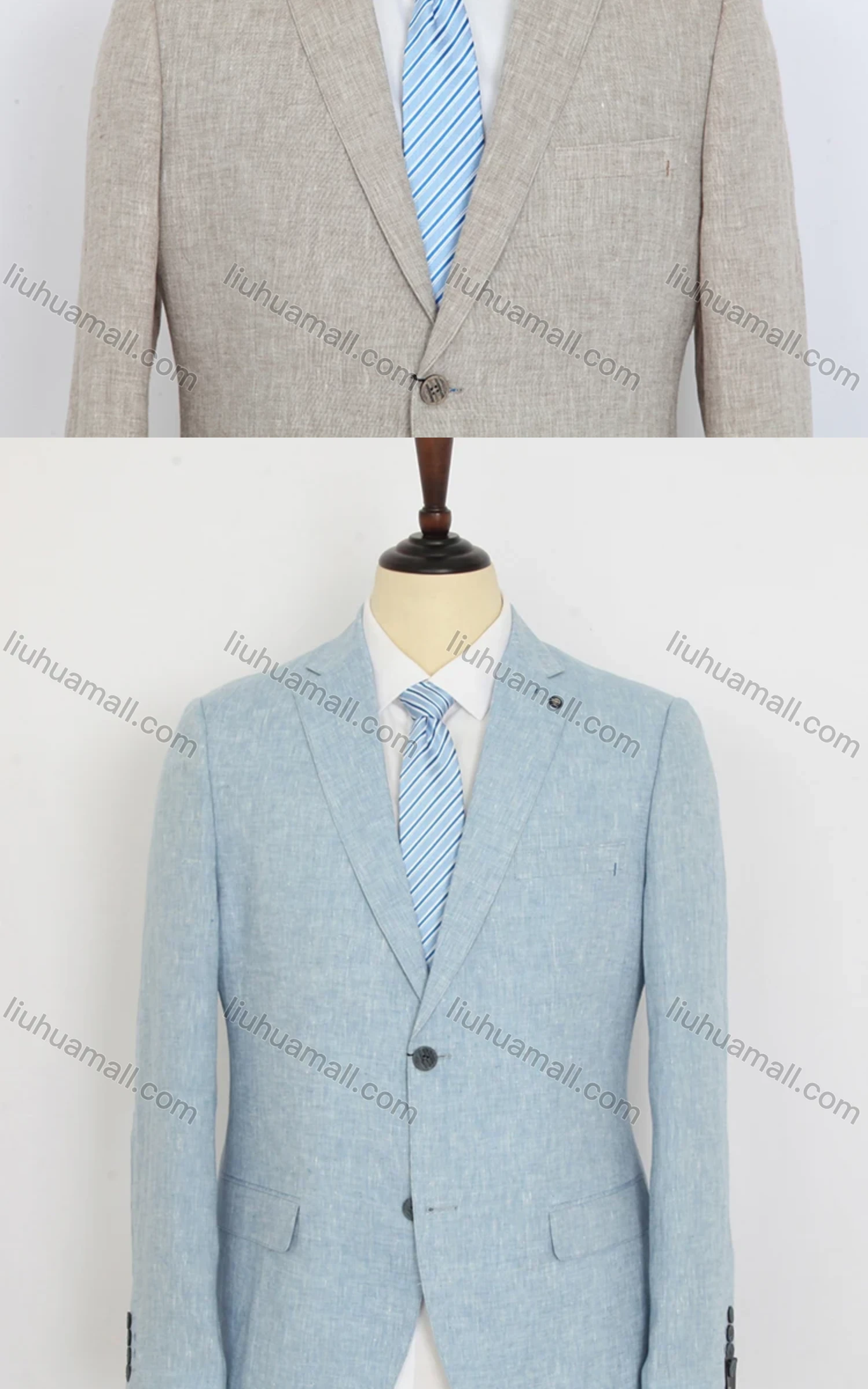 Wholesale Men's Formal Lapel Long Sleeve Single Breasted Flap Pockets Blazer Jackets BL191203# - Liuhuamall