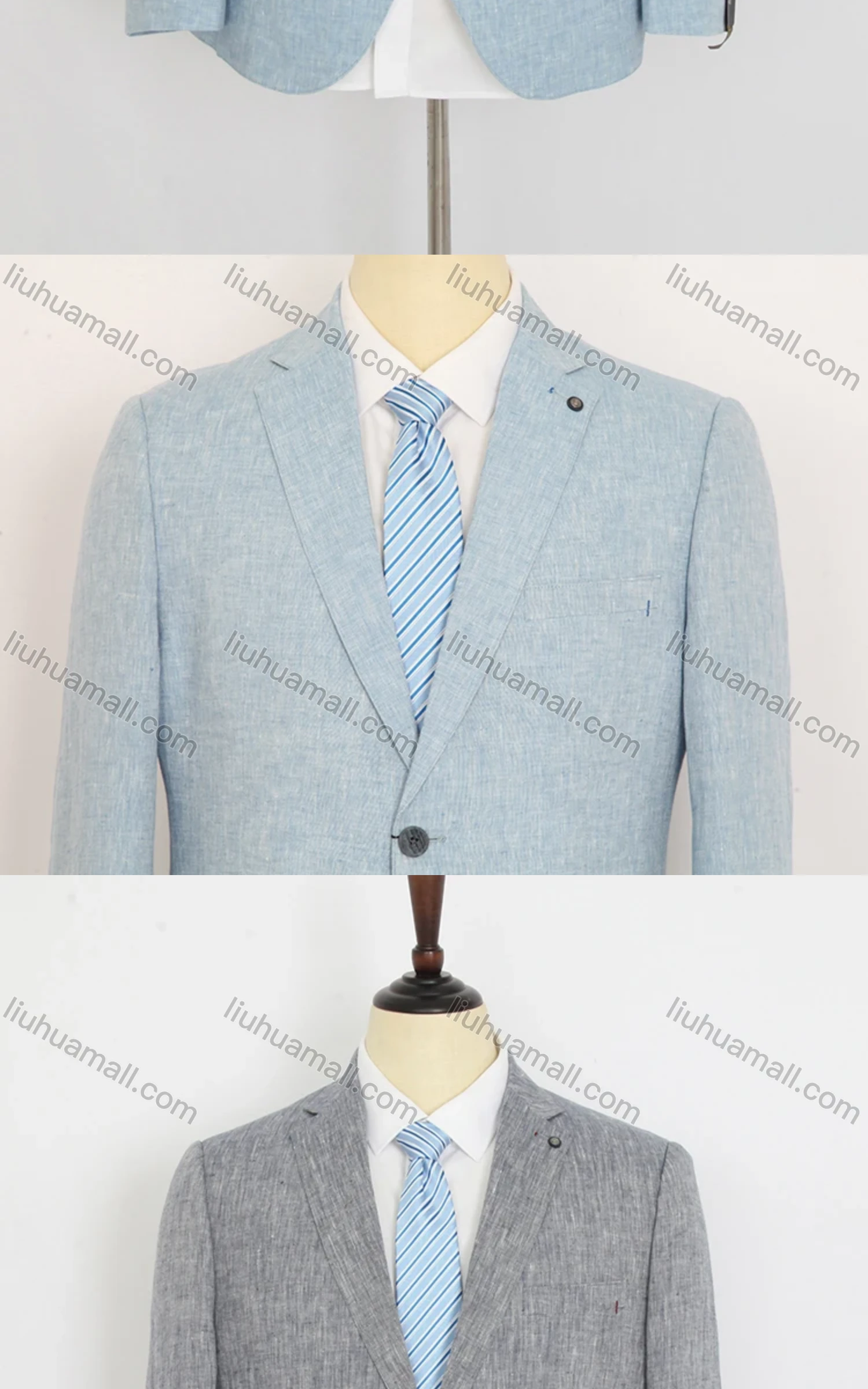 Wholesale Men's Formal Lapel Long Sleeve Single Breasted Flap Pockets Blazer Jackets BL191203# - Liuhuamall