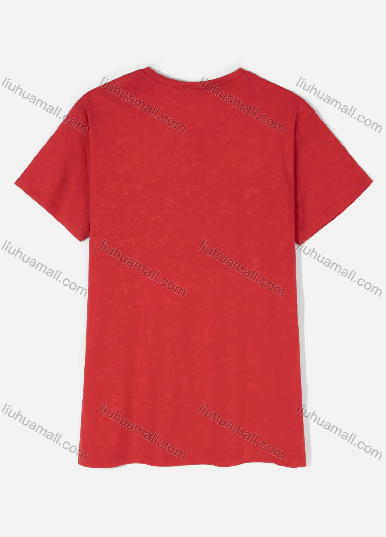 Wholesale Men's Casual Short Sleeve V Neck Letter Print T-shirts 18062# - Liuhuamall