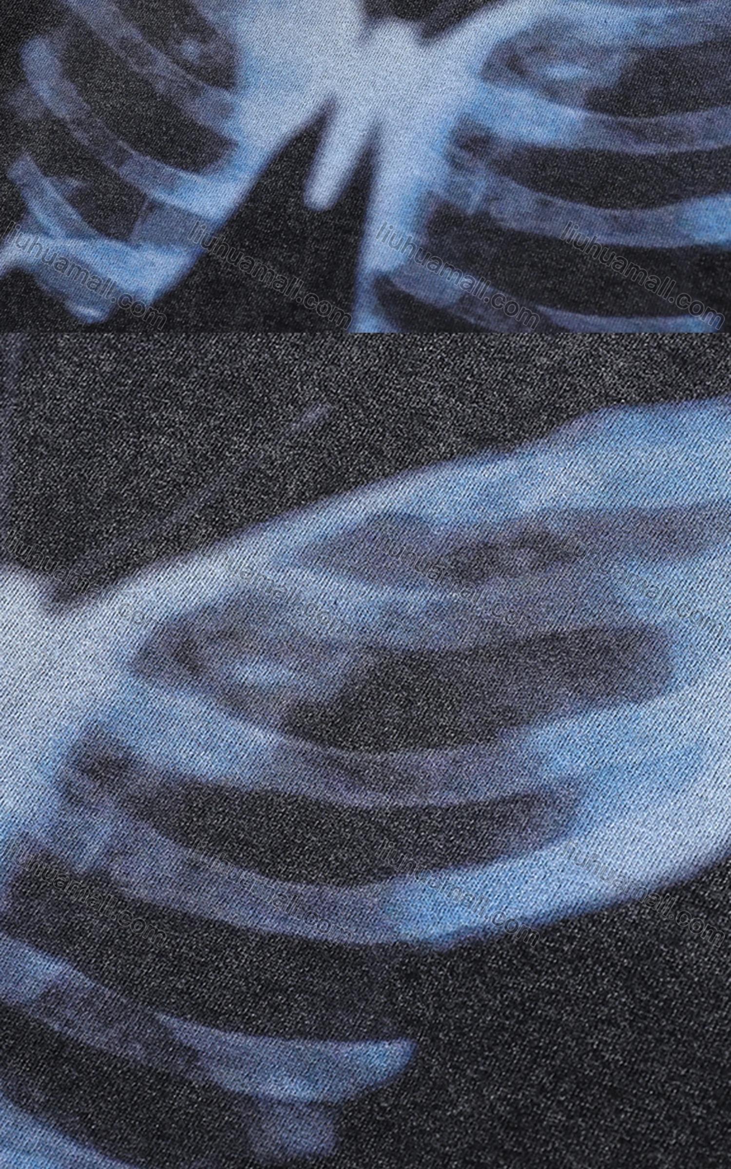 Wholesale Men's Fashion 100%Cotton Graphic Distressed Long Sleeve Hoodie Pullover Sweatshirt SML29# - Liuhuamall