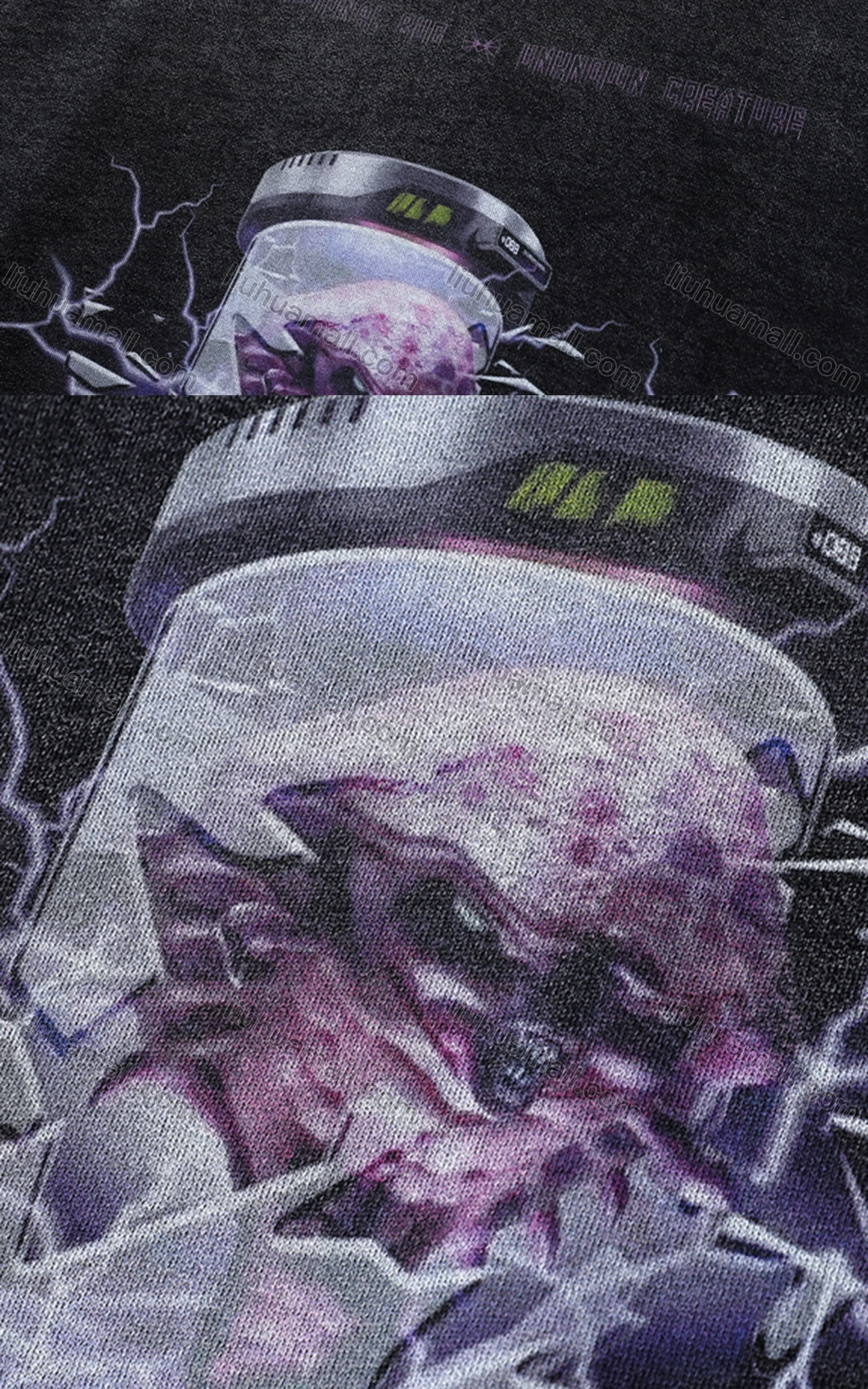 Wholesale Men's Fashion 100%Cotton Graphic Distressed Long Sleeve Hoodie Pullover Sweatshirt SML33# - Liuhuamall