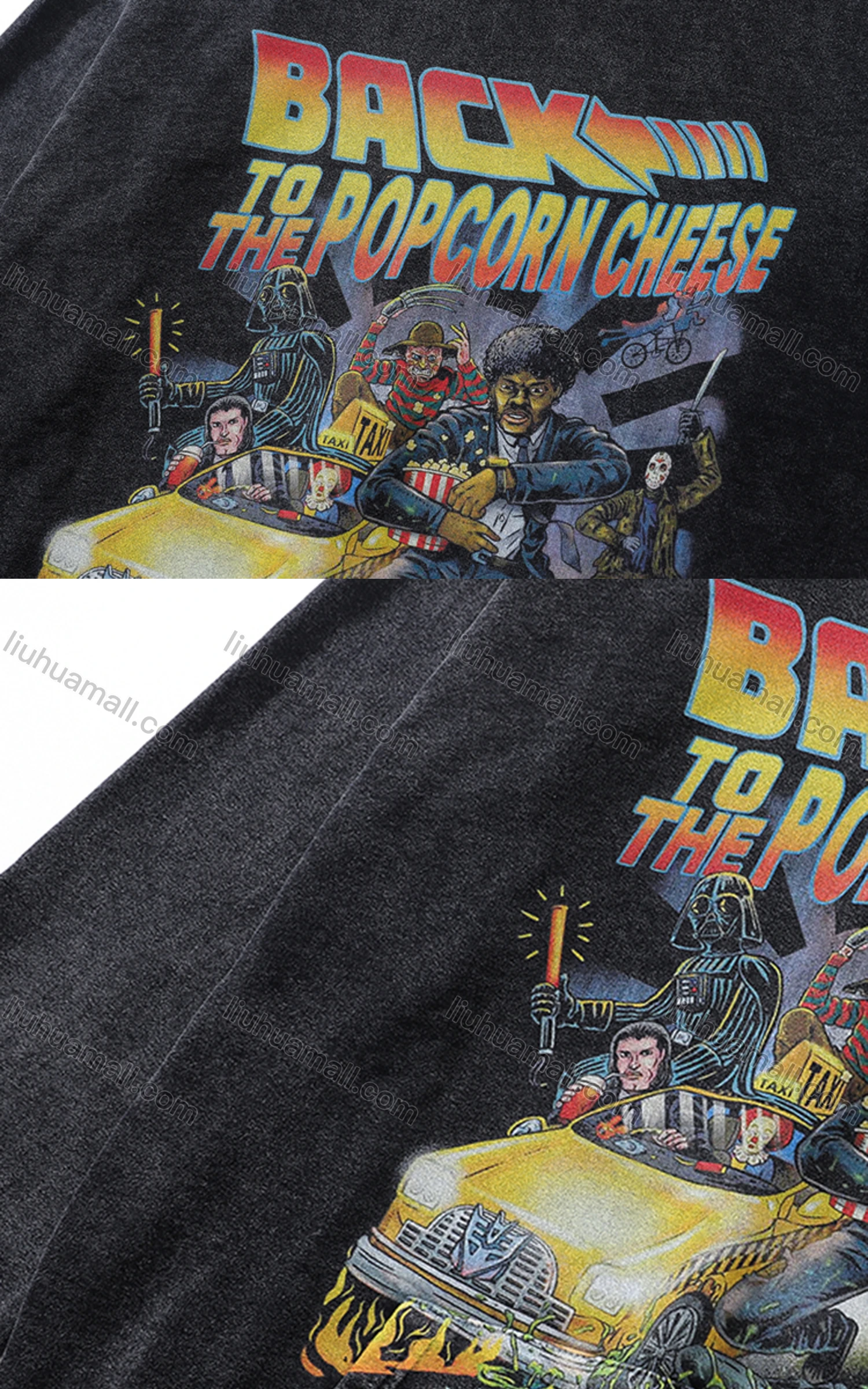 Wholesale Men's Fashion 100%Cotton Graphic Distressed Long Sleeve Hoodie Pullover Sweatshirt SML38# - Liuhuamall