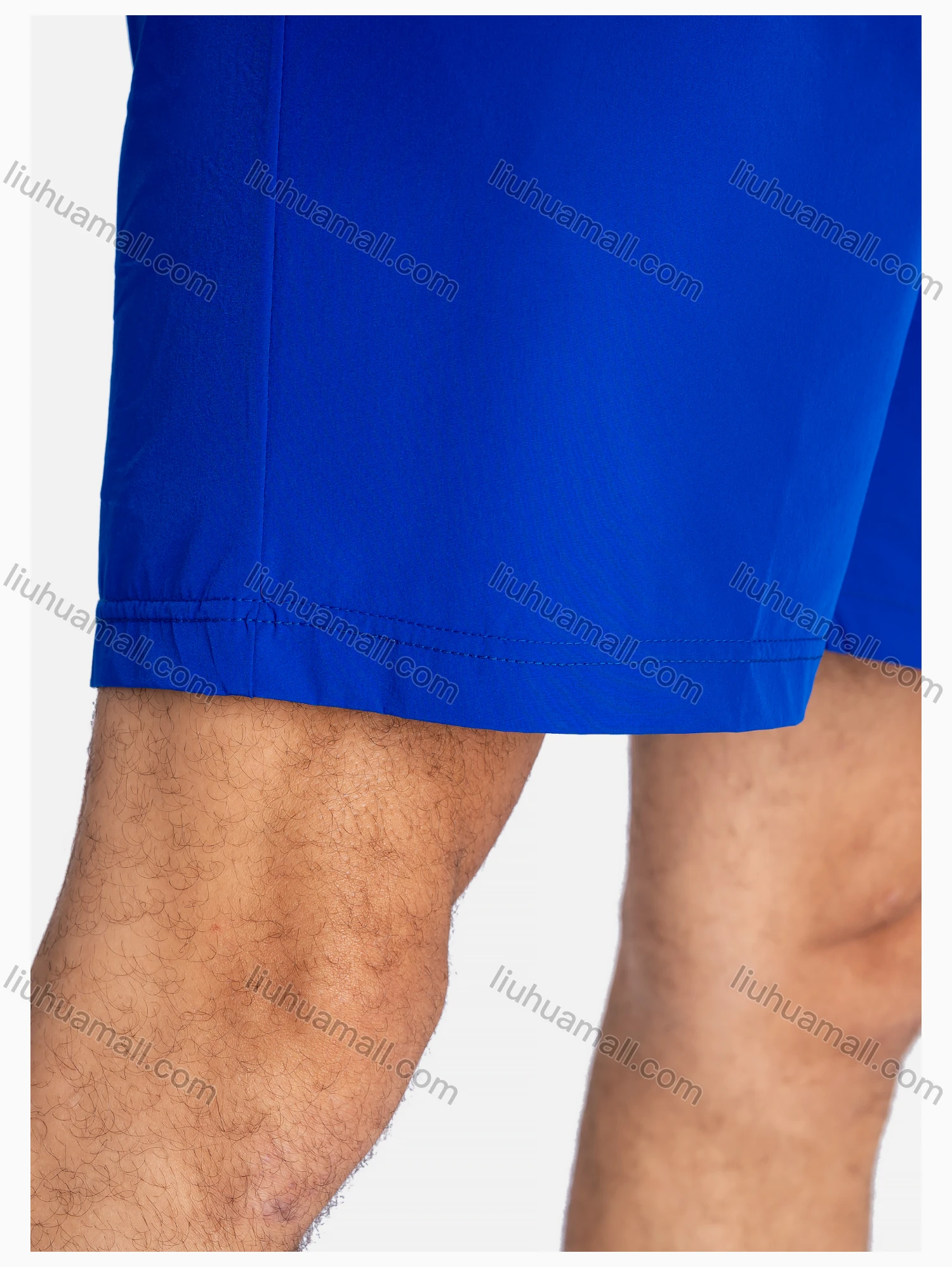 Wholesale Men's Sporty Letter Print Drawstring Elastic Waist Shorts - Liuhuamall