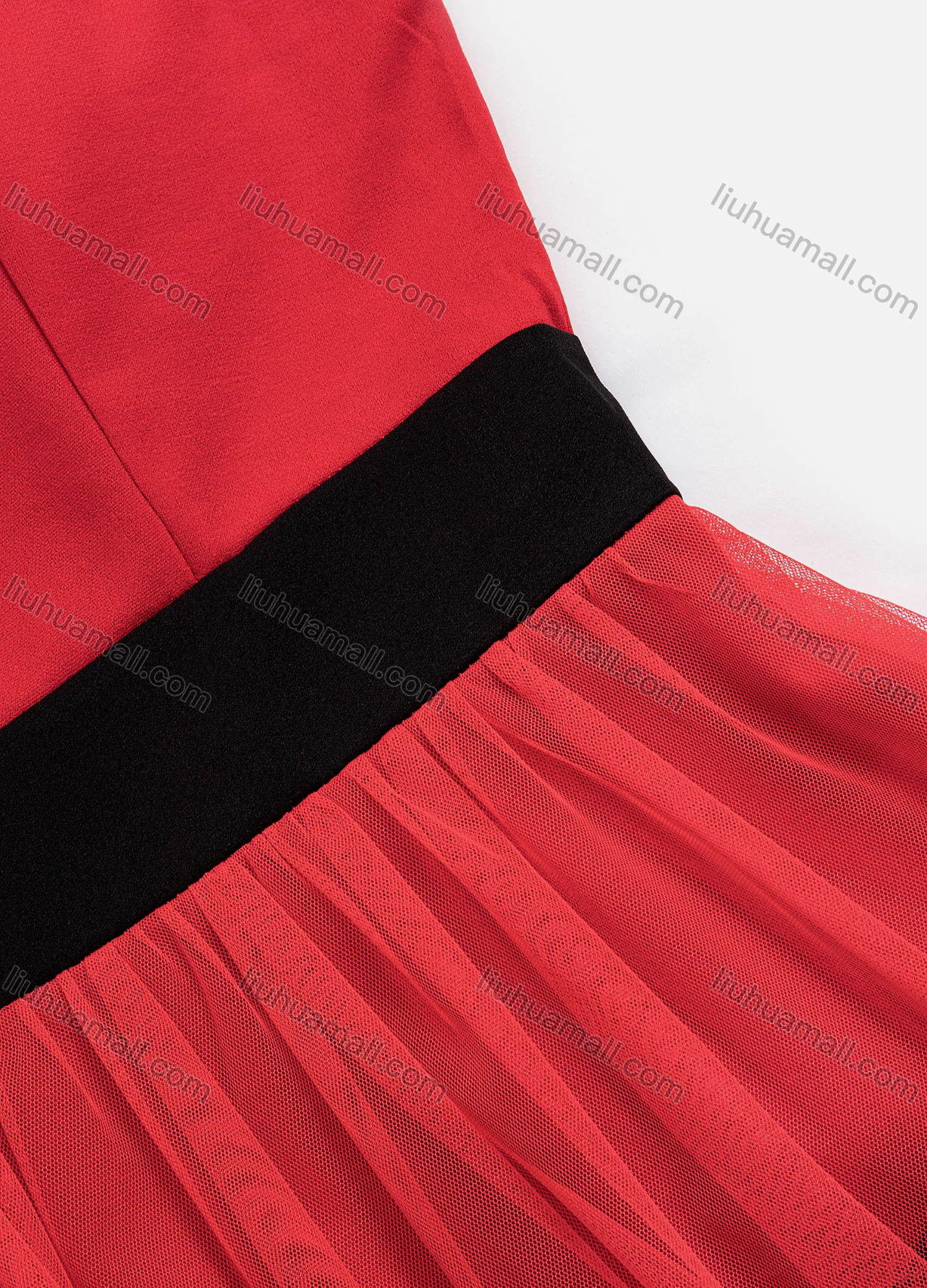 Wholesale Women's Casual V Neck Colorblock Zipper Back Tank Dress - Liuhuamall