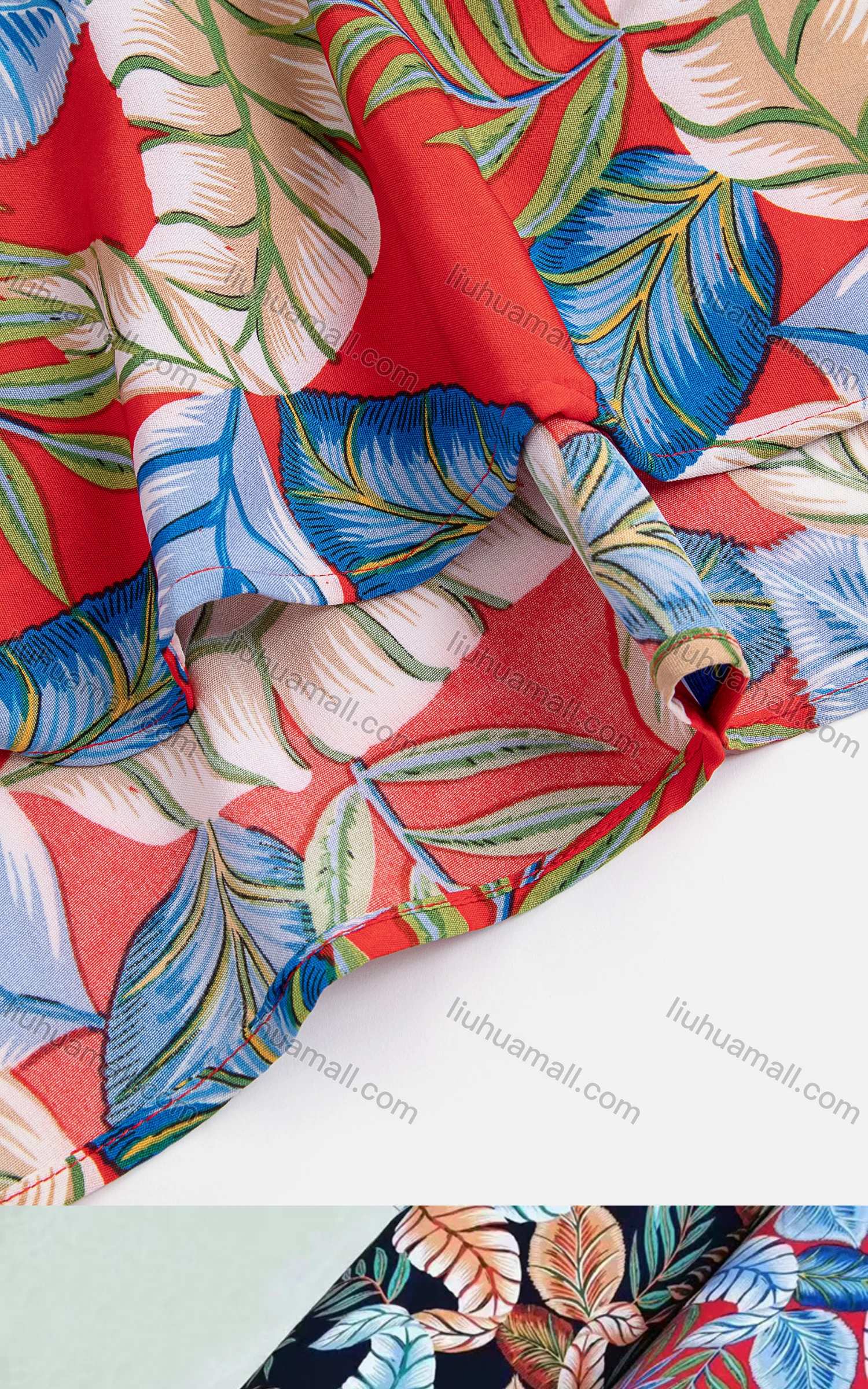 Wholesale Women's Casual V Neck 3/4 Sleeve Lace Up Back Maxi Dress - Liuhuamall