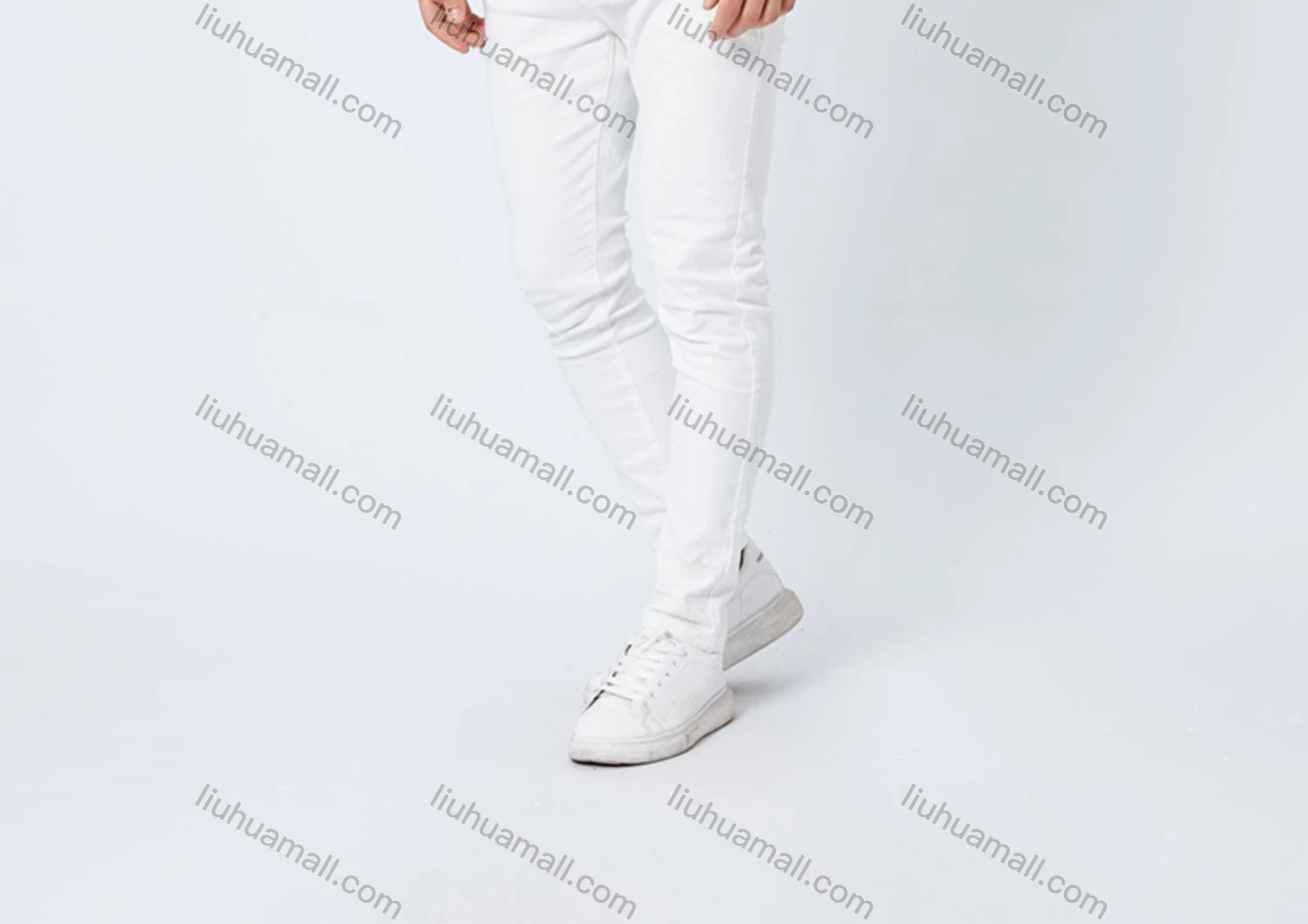 Wholesale Unisex Casual Short Sleeve Rhinestone Striped Trim Button Front Polo Shirts - Liuhuamall