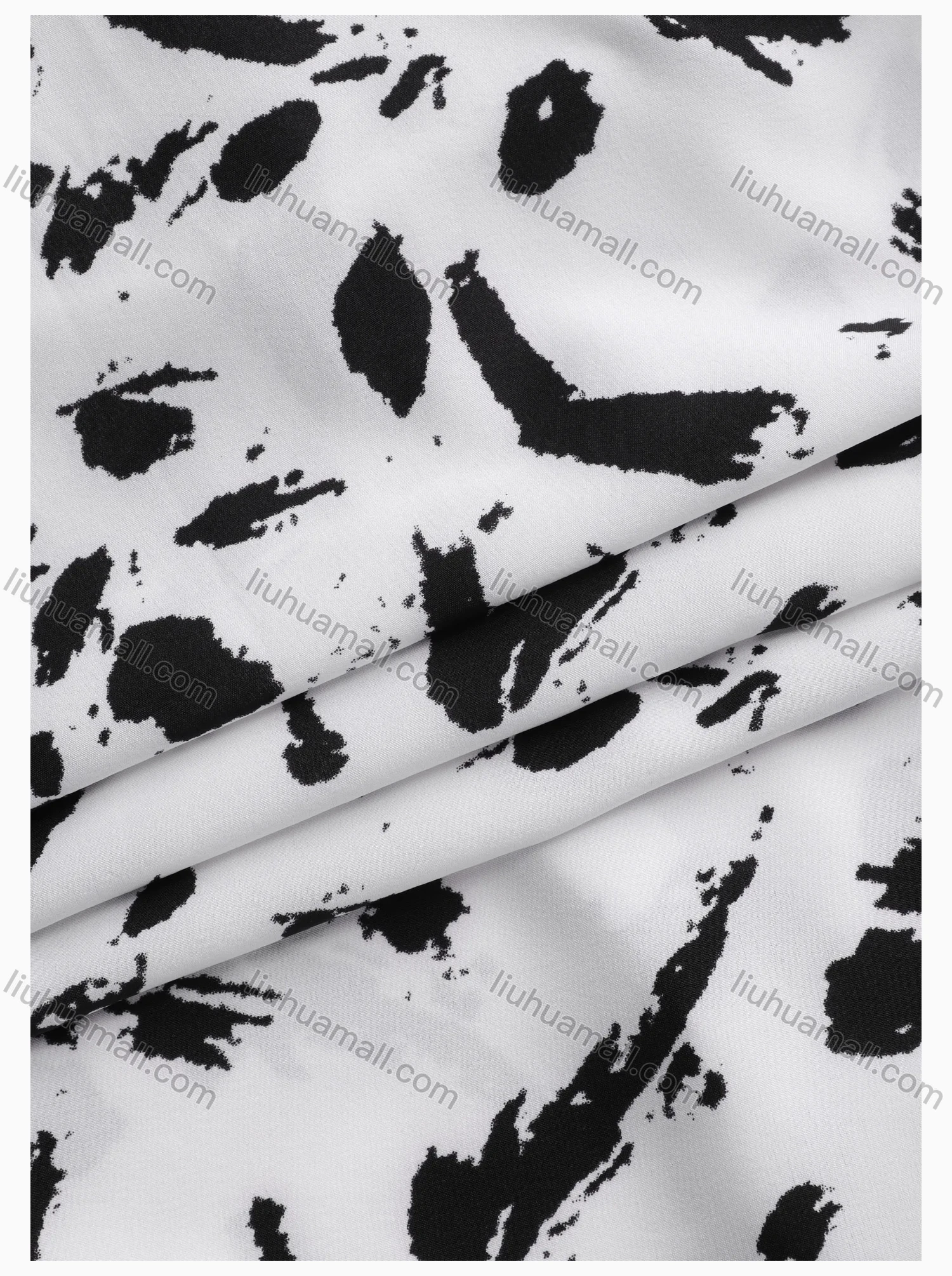 Wholesale Women's Allover Print Regular Fit Button Down Casual Shirt Without Hijab - Liuhuamall