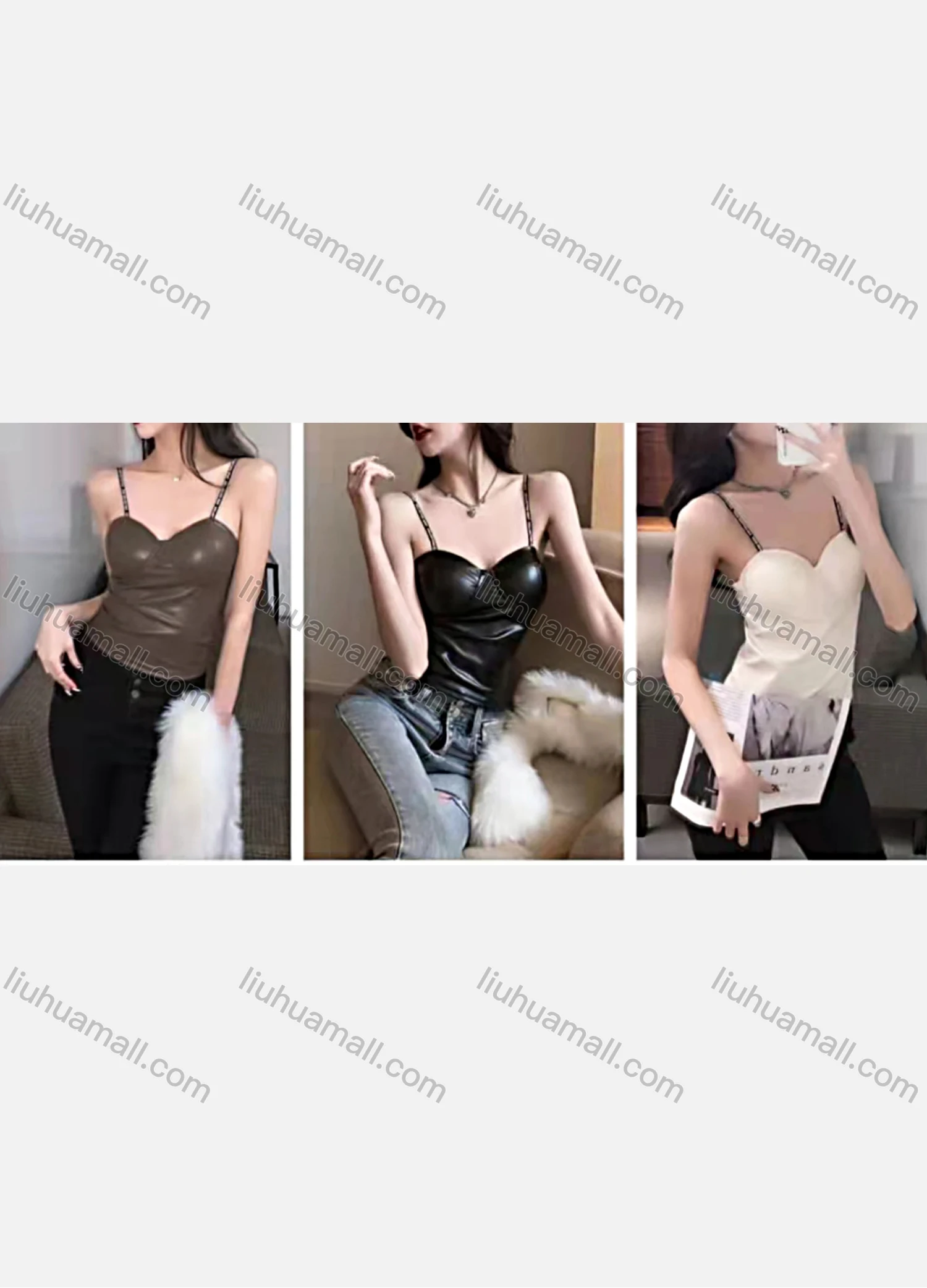 Wholesale Women's Plain Cami Top - Liuhuamall