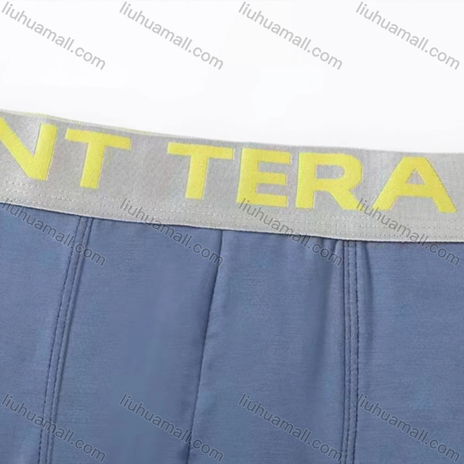 Wholesale Men's Comfy Letter Trim Waistband Stretchy Boxer Briefs - Liuhuamall