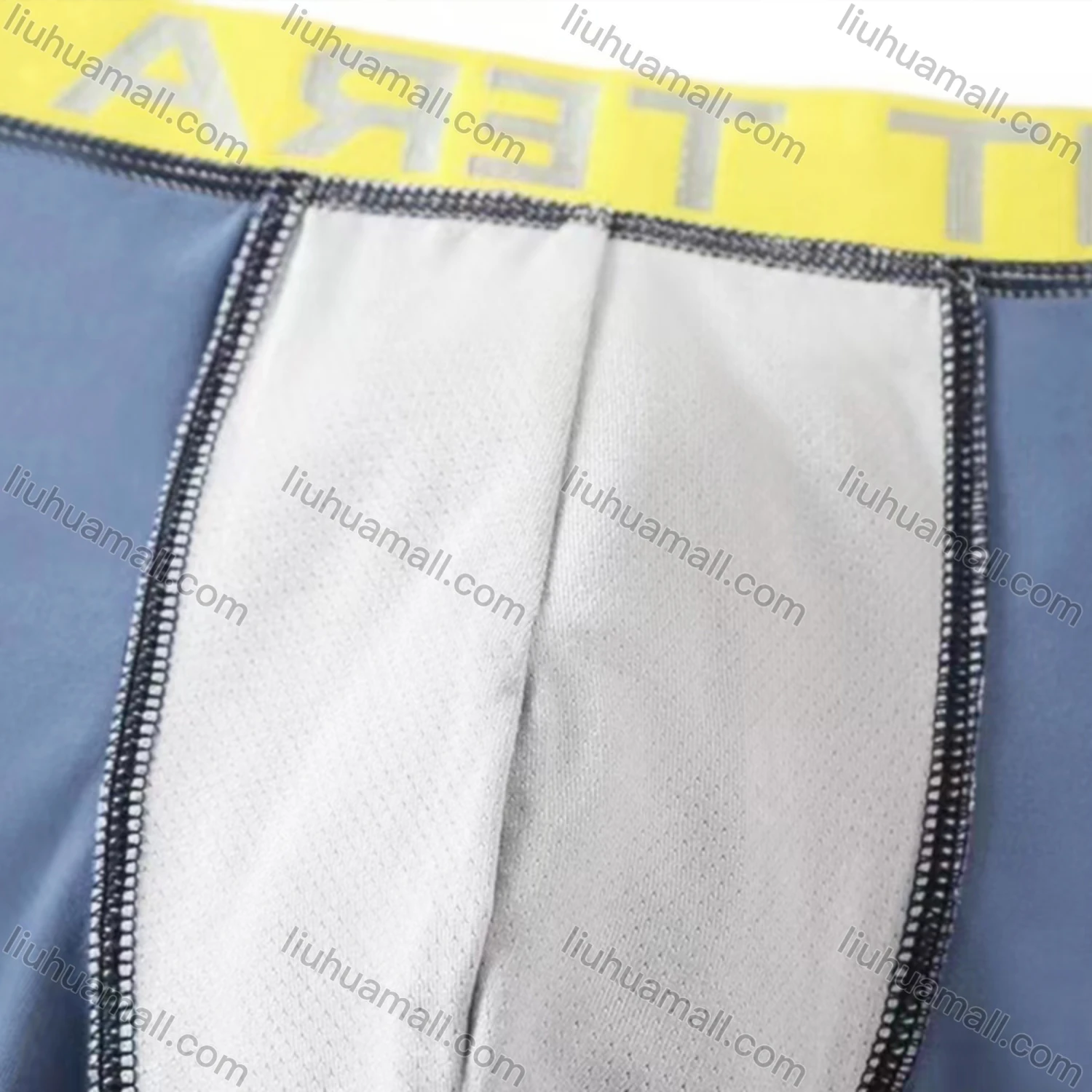 Wholesale Men's Comfy Letter Trim Waistband Stretchy Boxer Briefs - Liuhuamall