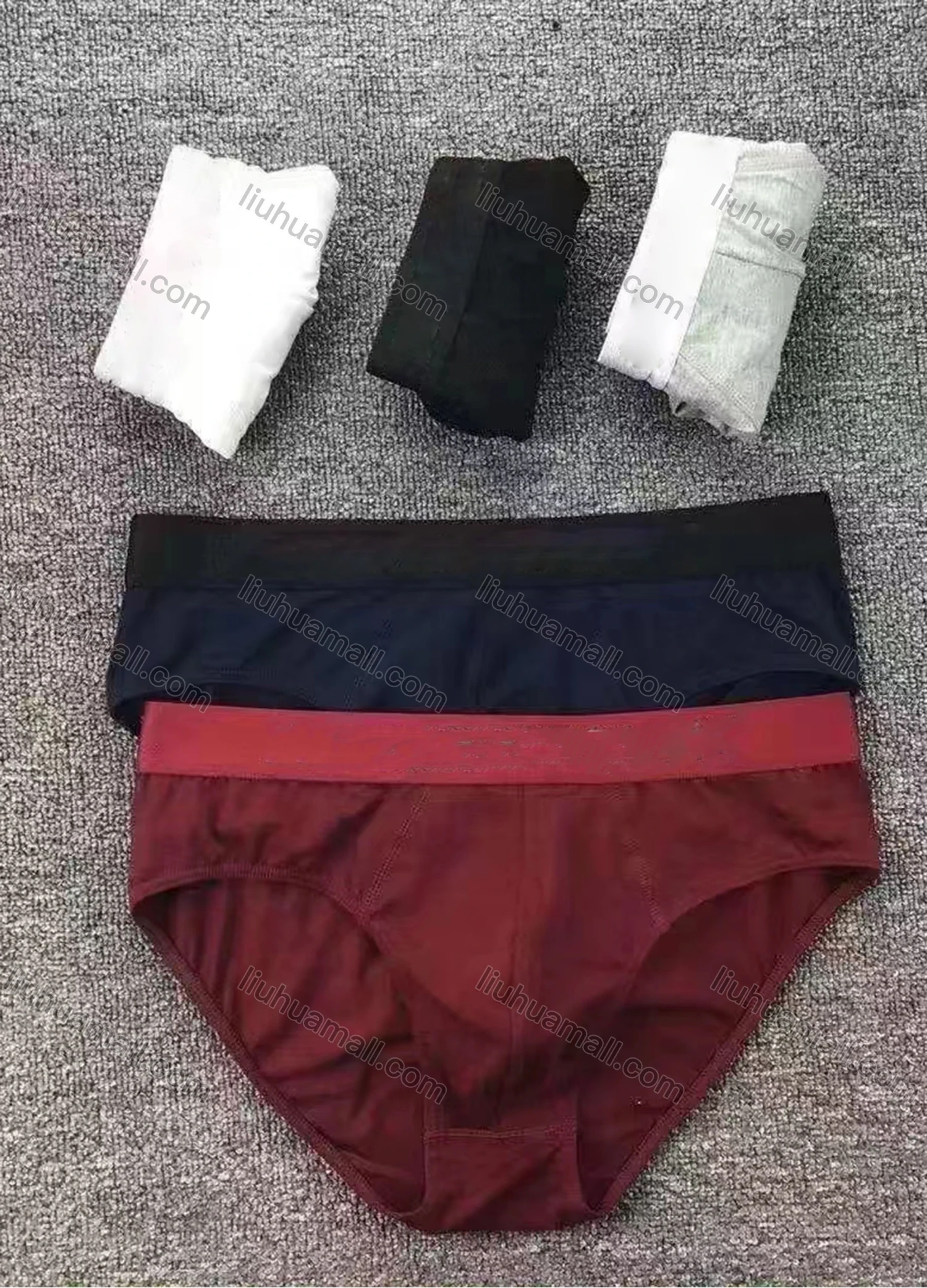 Wholesale Men's Plain Breathable Briefs - Liuhuamall