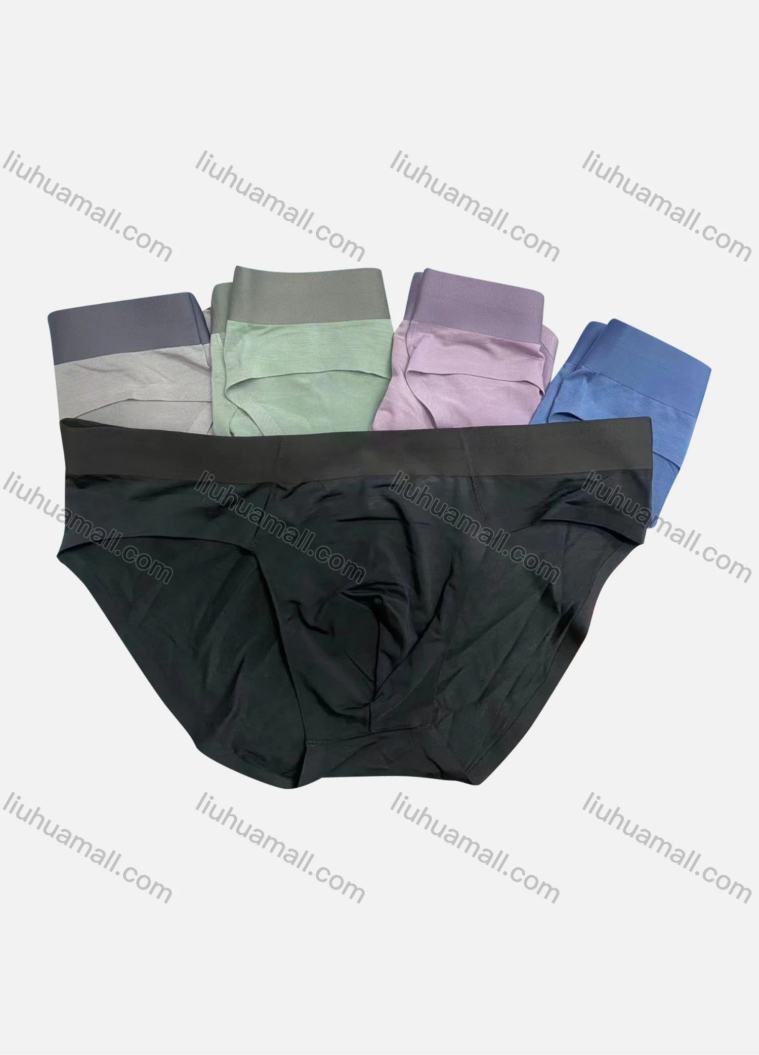 Wholesale Men's Plain Breathable Briefs - Liuhuamall
