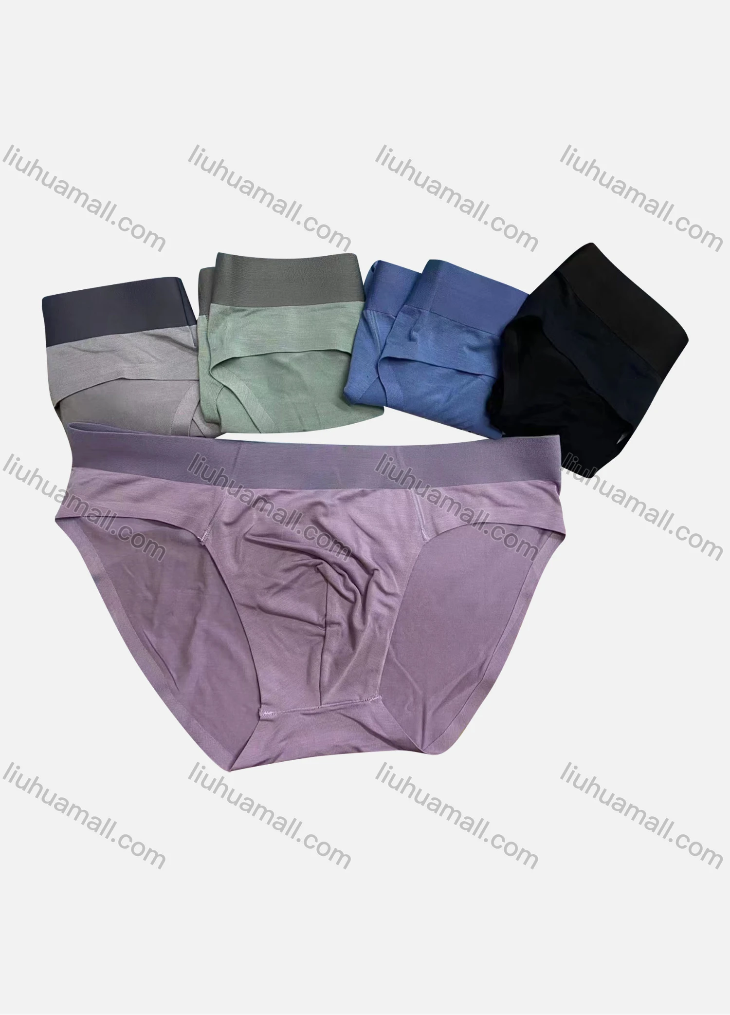 Wholesale Men's Plain Breathable Briefs - Liuhuamall