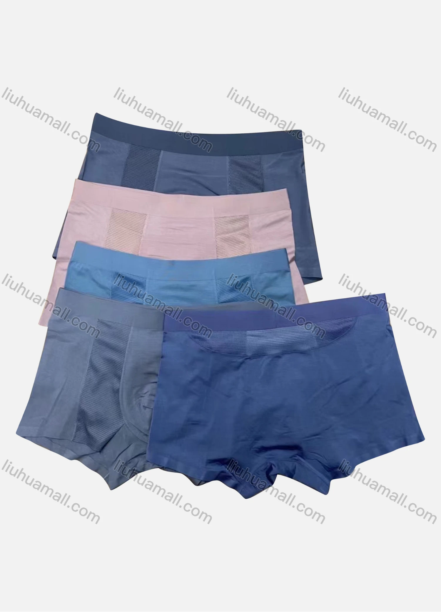 Wholesale Men's Plain Breathable Boxers - Liuhuamall