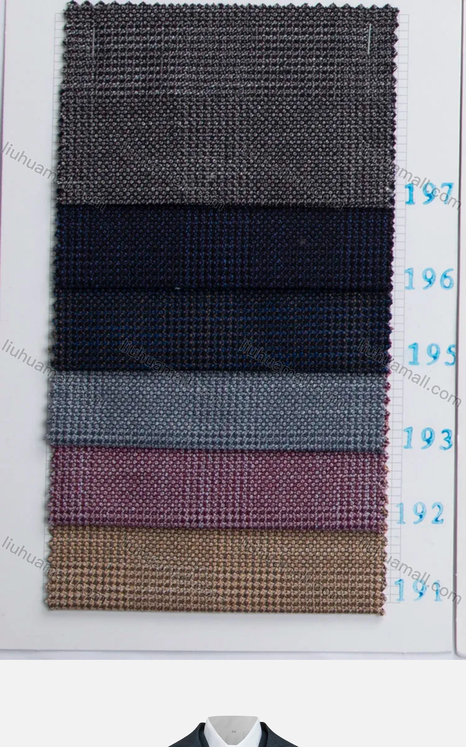 Wholesale Kid's Formal Lapel Pockets Plaid Print Single Breasted Blazer & Vest & Pant 3 Pieces Suit Set 31983-195# - Liuhuamall