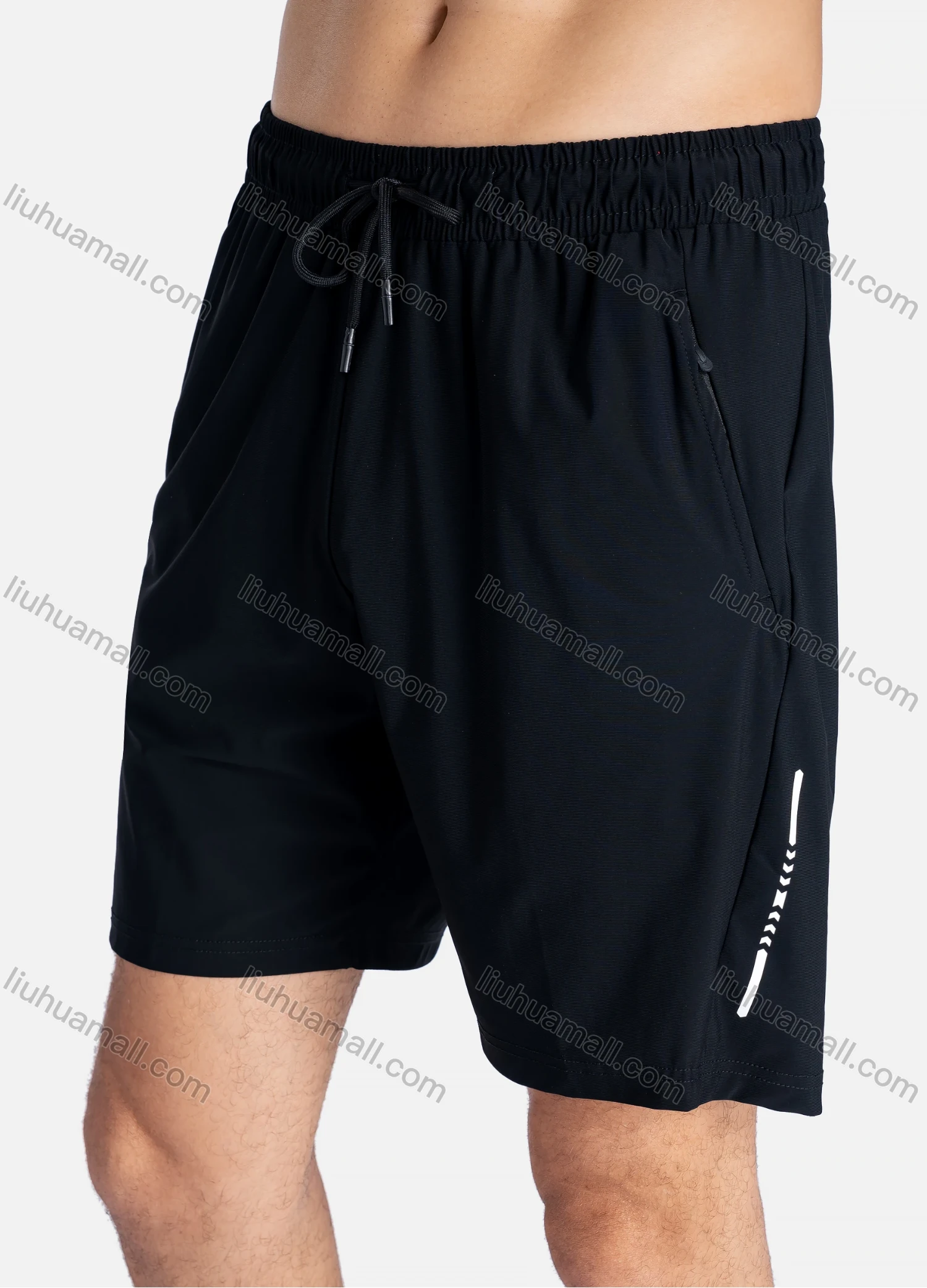 Wholesale Men's Sporty Crew Neck Short Sleeve Abstract Print Breathable T-shirts B1918# - Liuhuamall