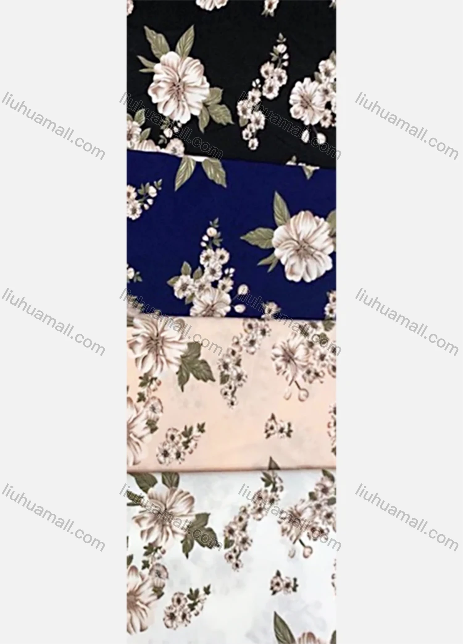 Wholesale Women's Casual Round Neck Cap Sleeve Floral Print Blouse - Liuhuamall