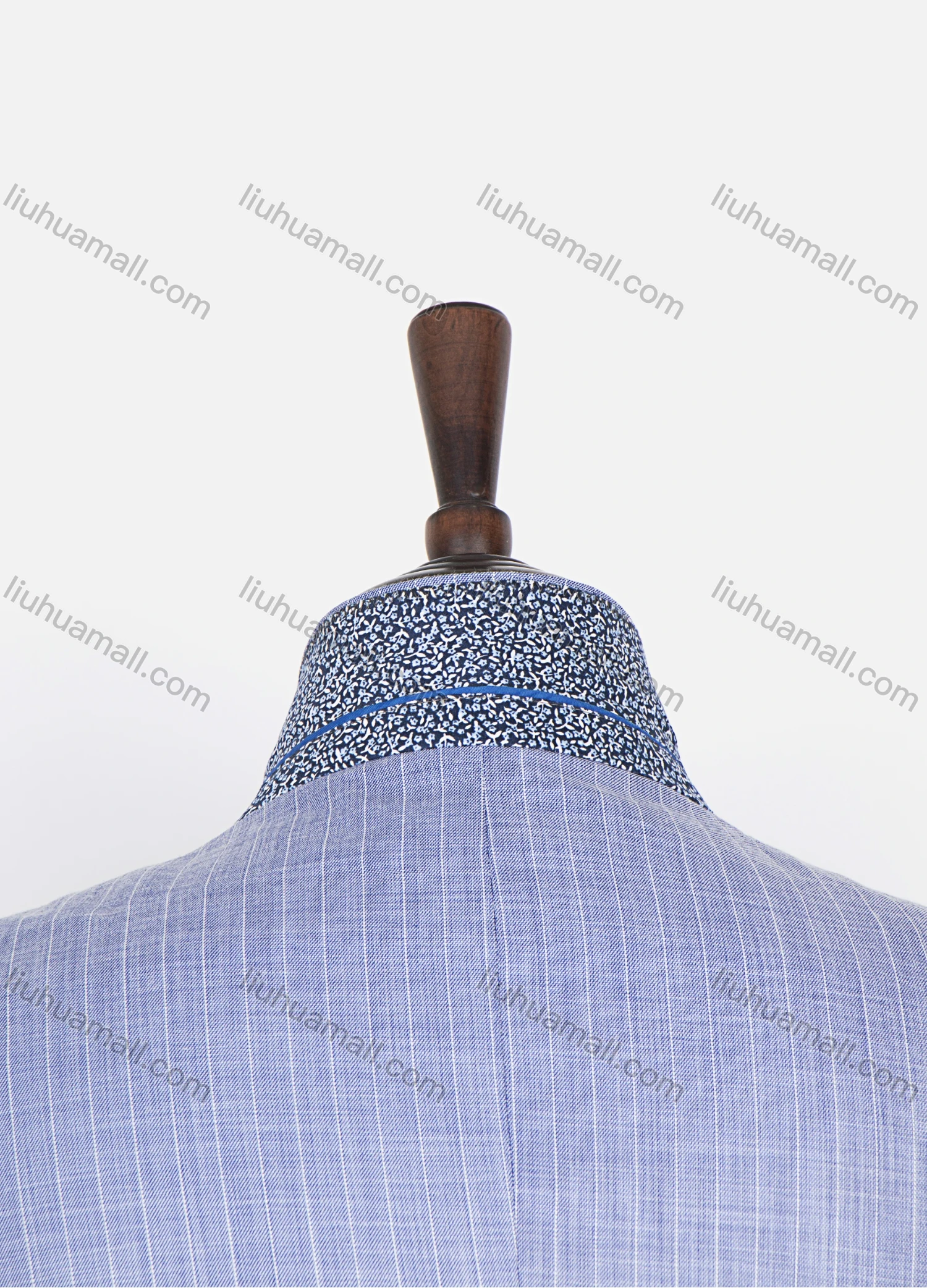 Wholesale Men's Striped Button Front Multiple Pockets Blazer & Suit Pants 2-Piece Suit Sets BA220501# - Liuhuamall