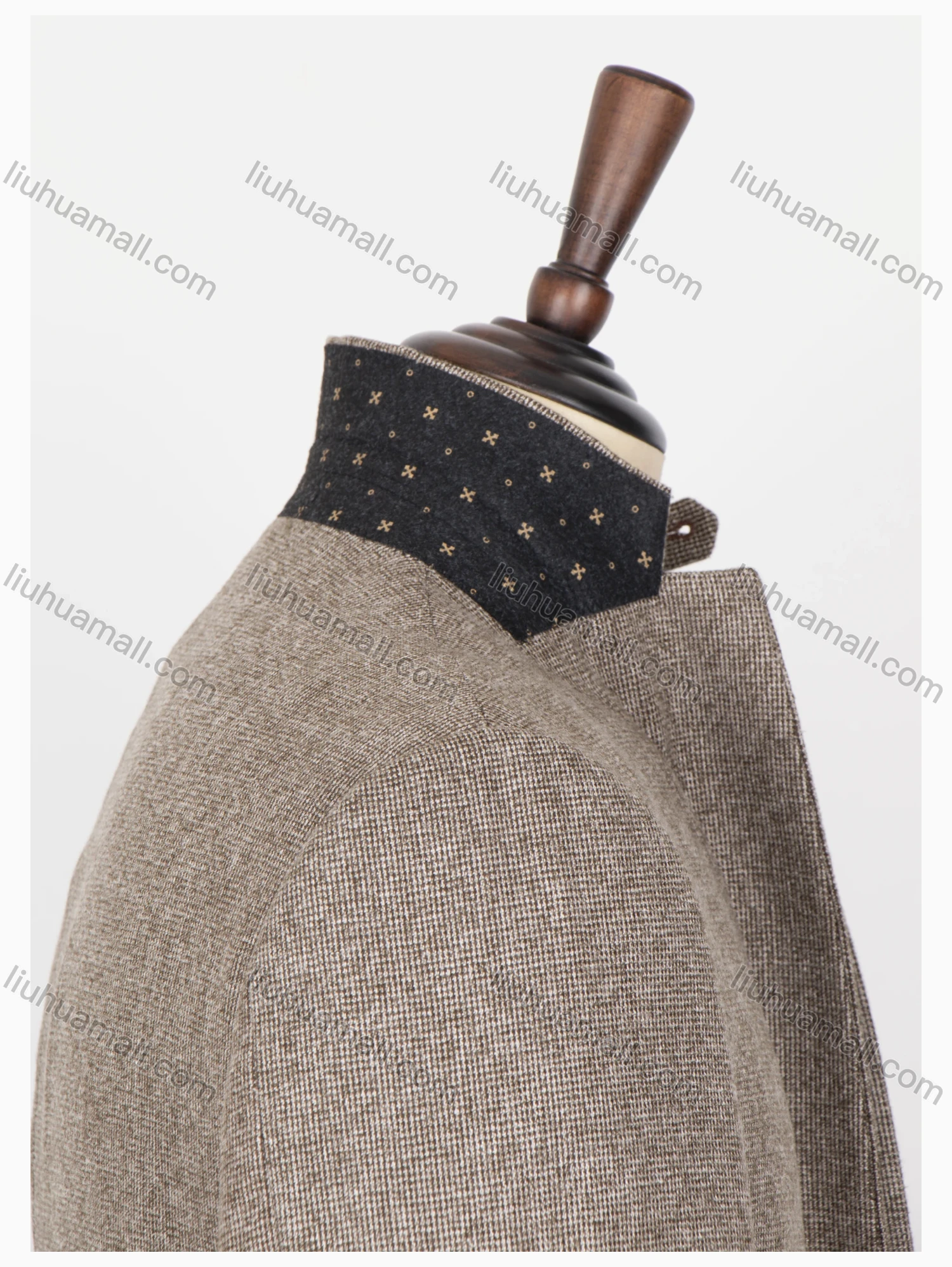 Wholesale Men's Formal Lapel Plain Long Sleeve Two Buttons Flap Pockets Blazer Jackets - Liuhuamall