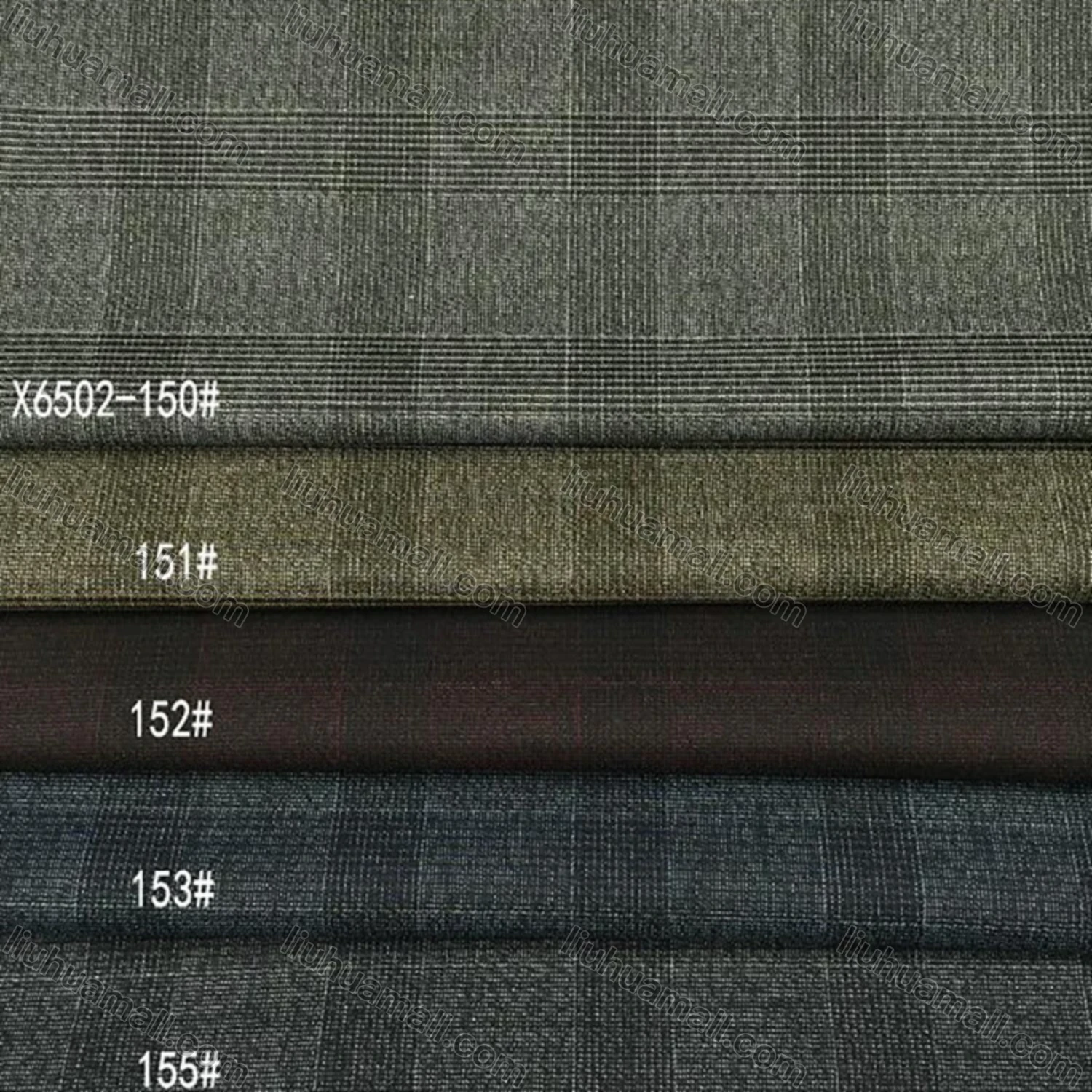 Wholesale Men's Plaid Print Two Button Flap Pockets Blazer & Vest & Suit Pants 3-Piece Suit Sets OG2207-X6502# - Liuhuamall