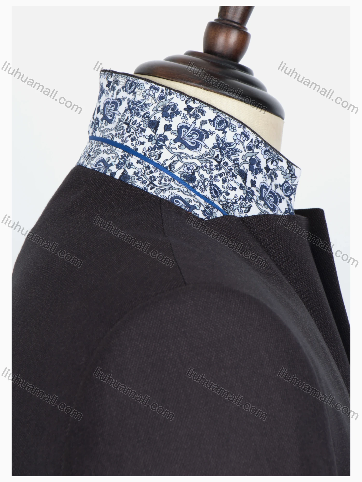 Wholesale Men's Formal Lapel Long Sleeve Two Buttons Patch Pocket Plain Blazer Jackets - Liuhuamall