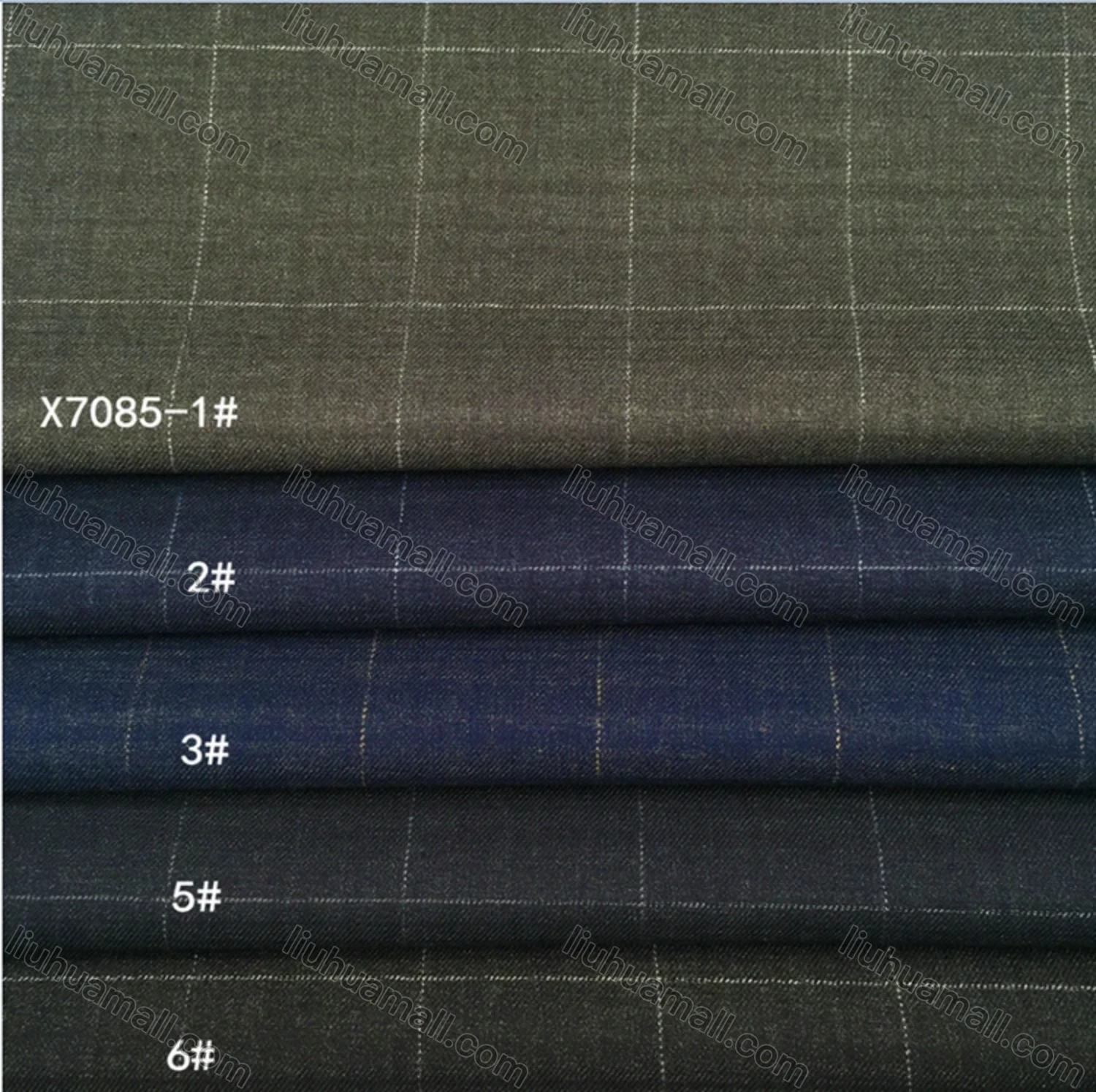 Wholesale Men's Plaid Print 2 Button Flap Pockets Lapel Blazer & Suit Pants 2-Piece Suit Sets SD220329S# - Liuhuamall
