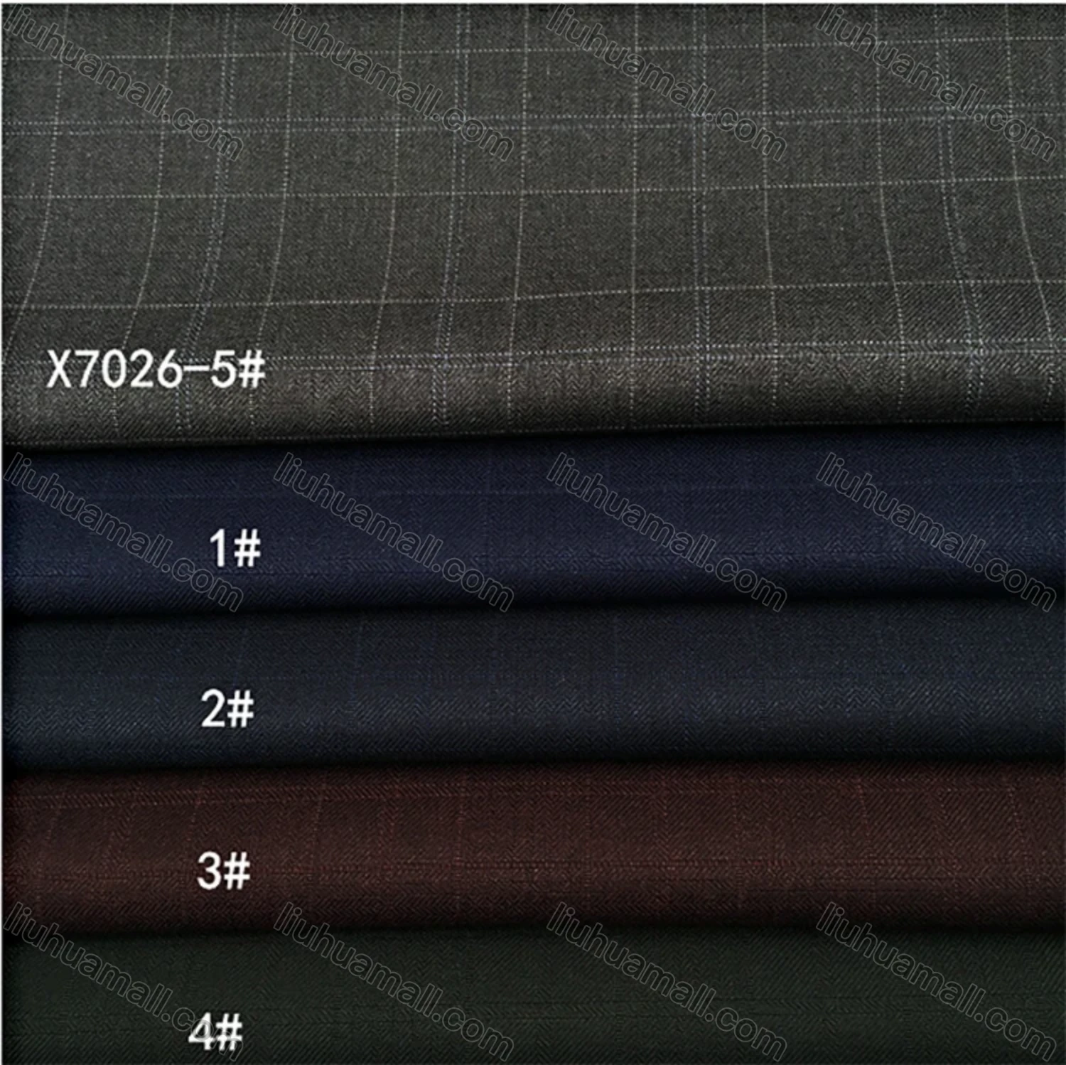 Wholesale Men's Fashion Plain Two Buttons Flap Pockets Blazer & Vest & Suit Pants 3-Piece Suit Sets X7026# - Liuhuamall