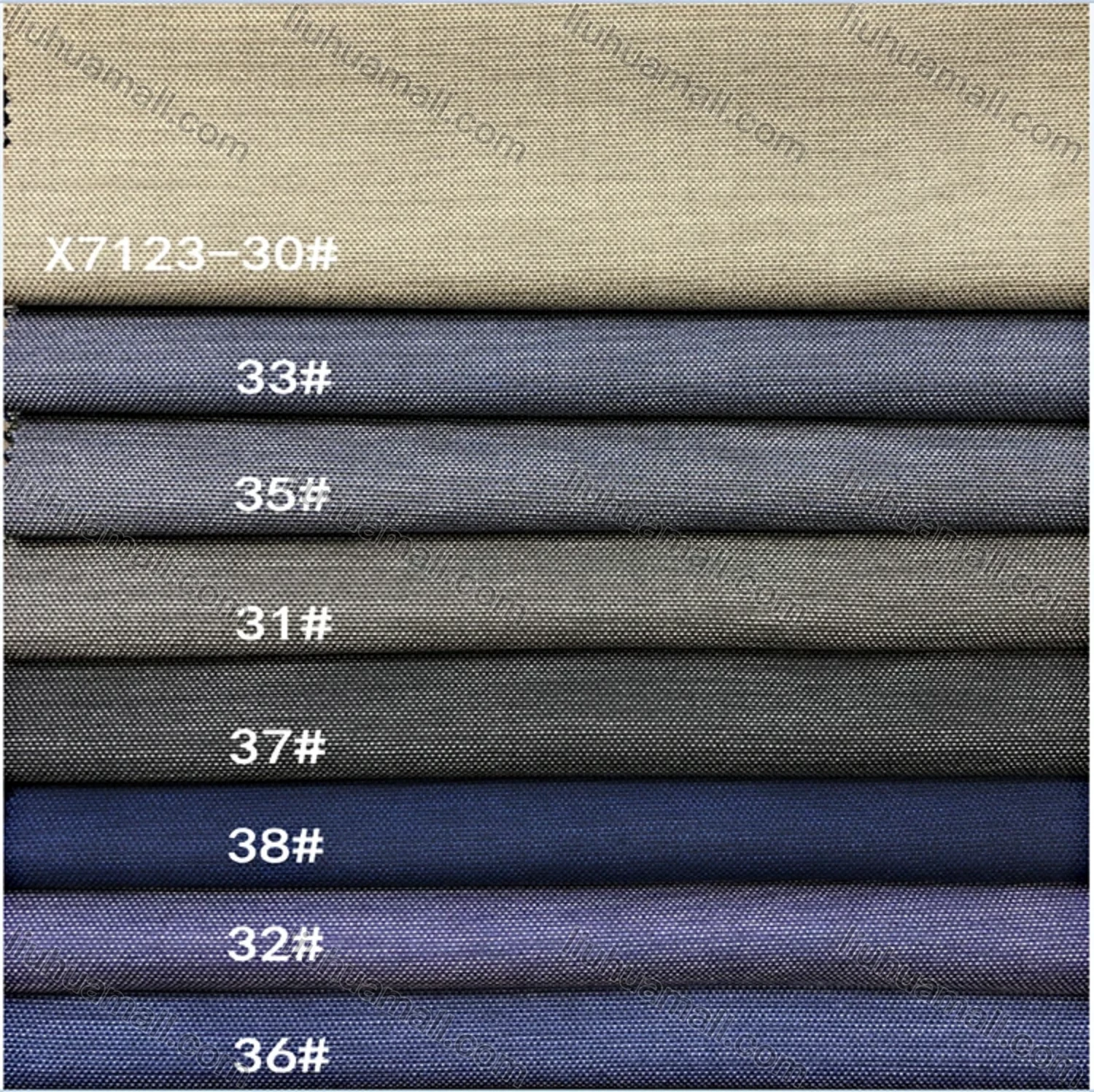 Wholesale Men's Business Plain 2 Button Flap Pockets Blazer & Vest & Suit Pants 3-Piece Suit Sets X7123# - Liuhuamall