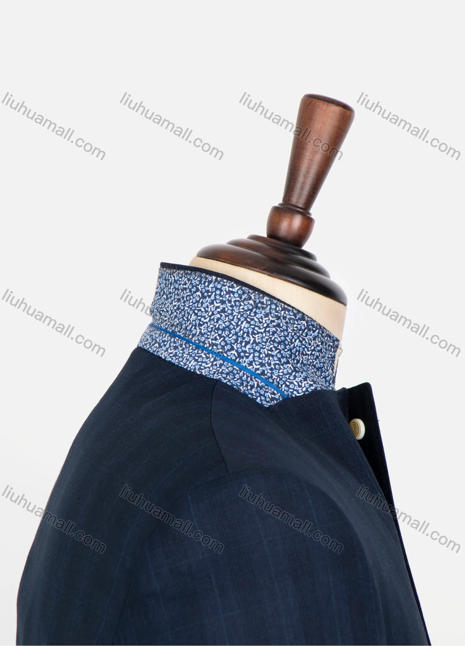 Wholesale Men's Formal Plaid Print 2 Button Patch Pocket Blazer & Suit Pants 2-Piece Suit Sets ZM220502# - Liuhuamall