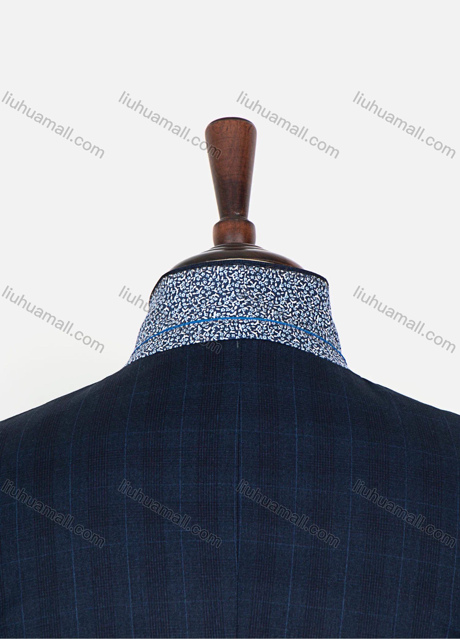 Wholesale Men's Formal Plaid Print 2 Button Patch Pocket Blazer & Suit Pants 2-Piece Suit Sets ZM220502# - Liuhuamall