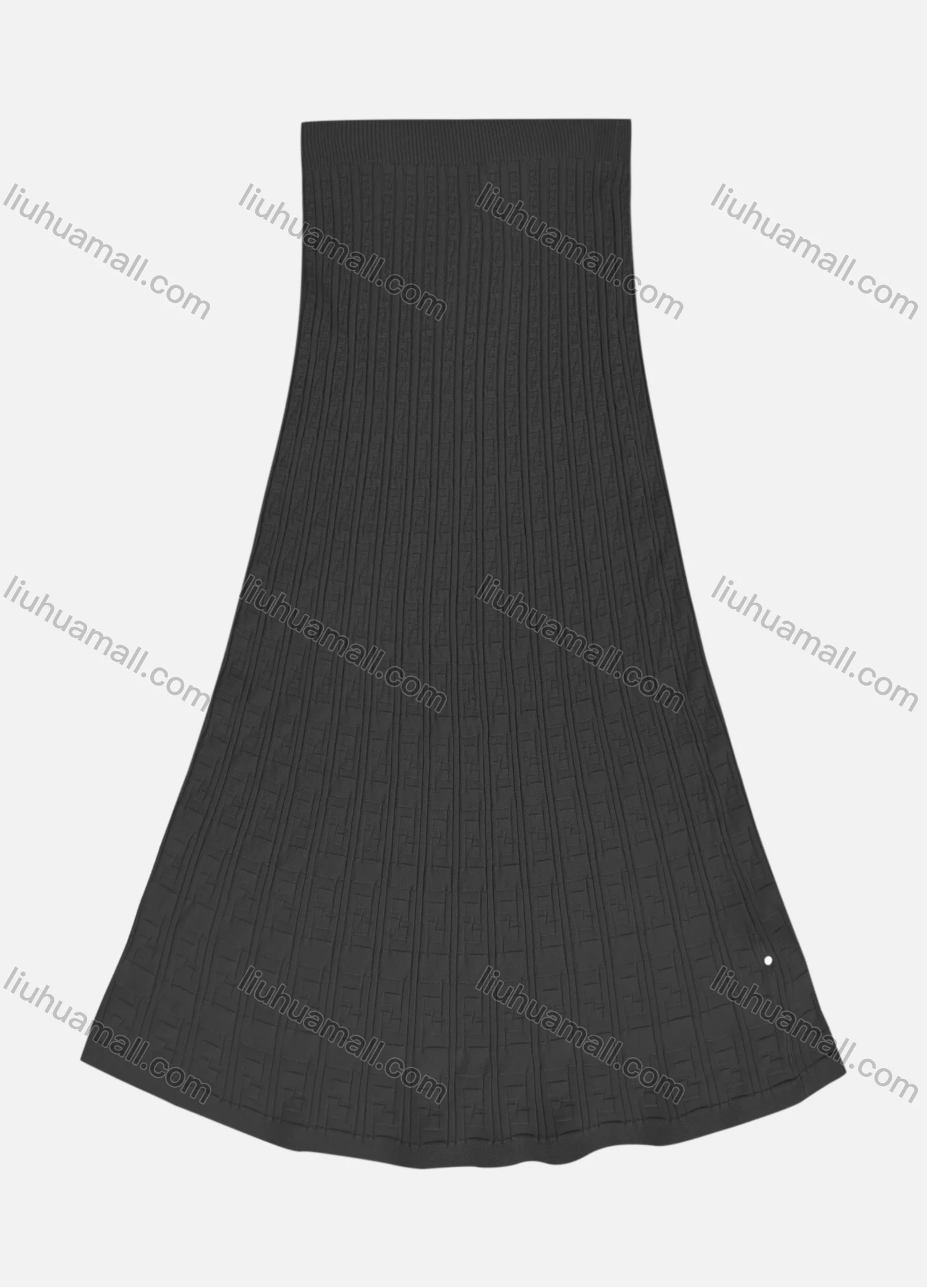 Wholesale Women's Causal Elastic Waist Plain Skirt - Liuhuamall