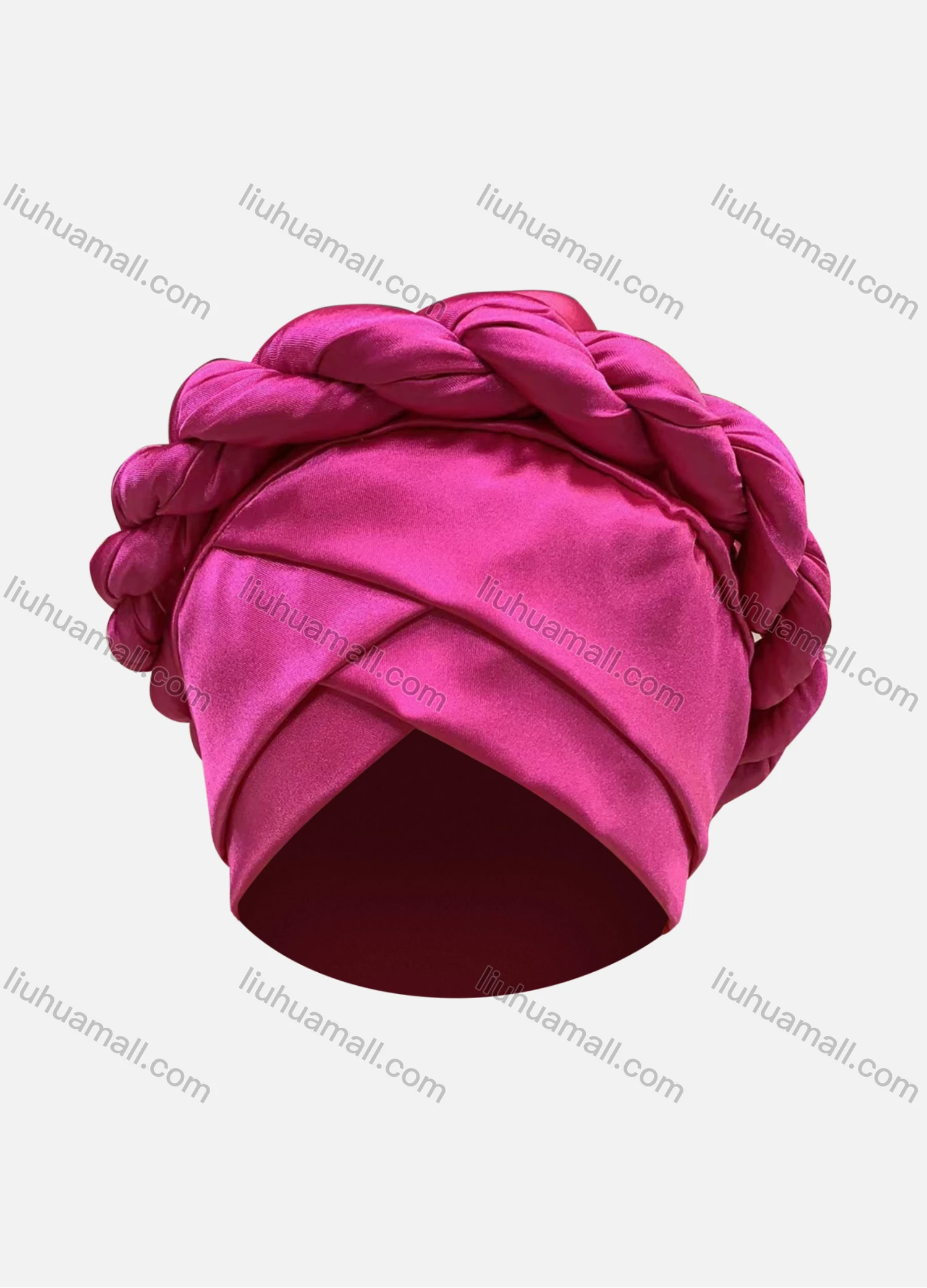 Wholesale Women's Plain Wrap Layered Strench Muslim Hijab Turban Cap - Liuhuamall