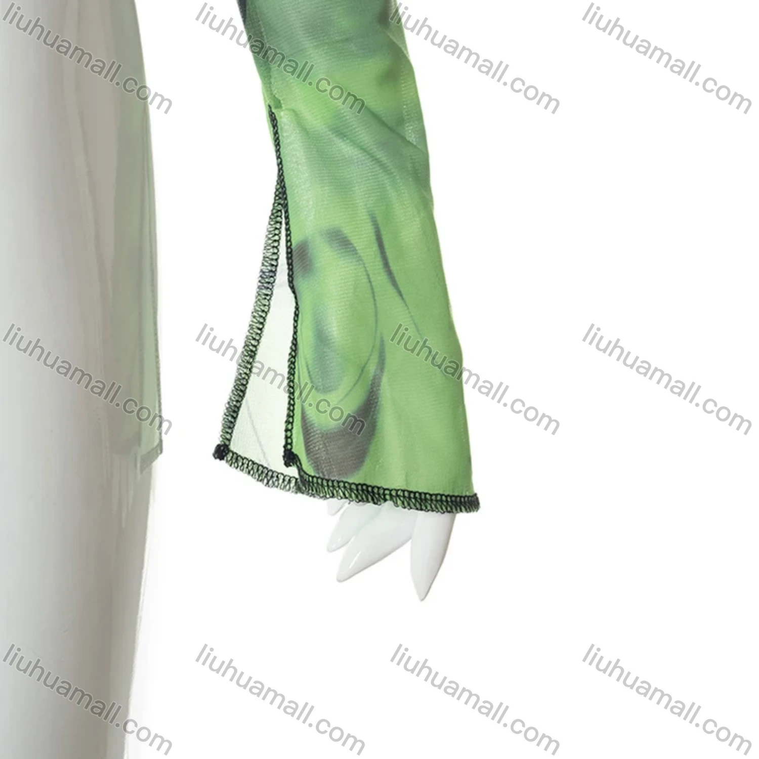 Wholesale Women's Casual Allover Print Round Neck Long Sleeve Crop Blouse Q21TP458# - Liuhuamall