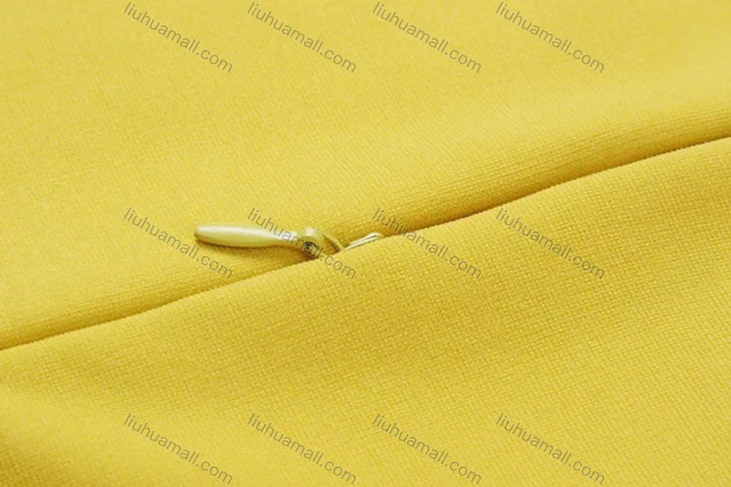 Wholesale Women's Plain Round Neck Zipper Back Half Sleeve Bodycon Cocktail Midi Dress - Liuhuamall