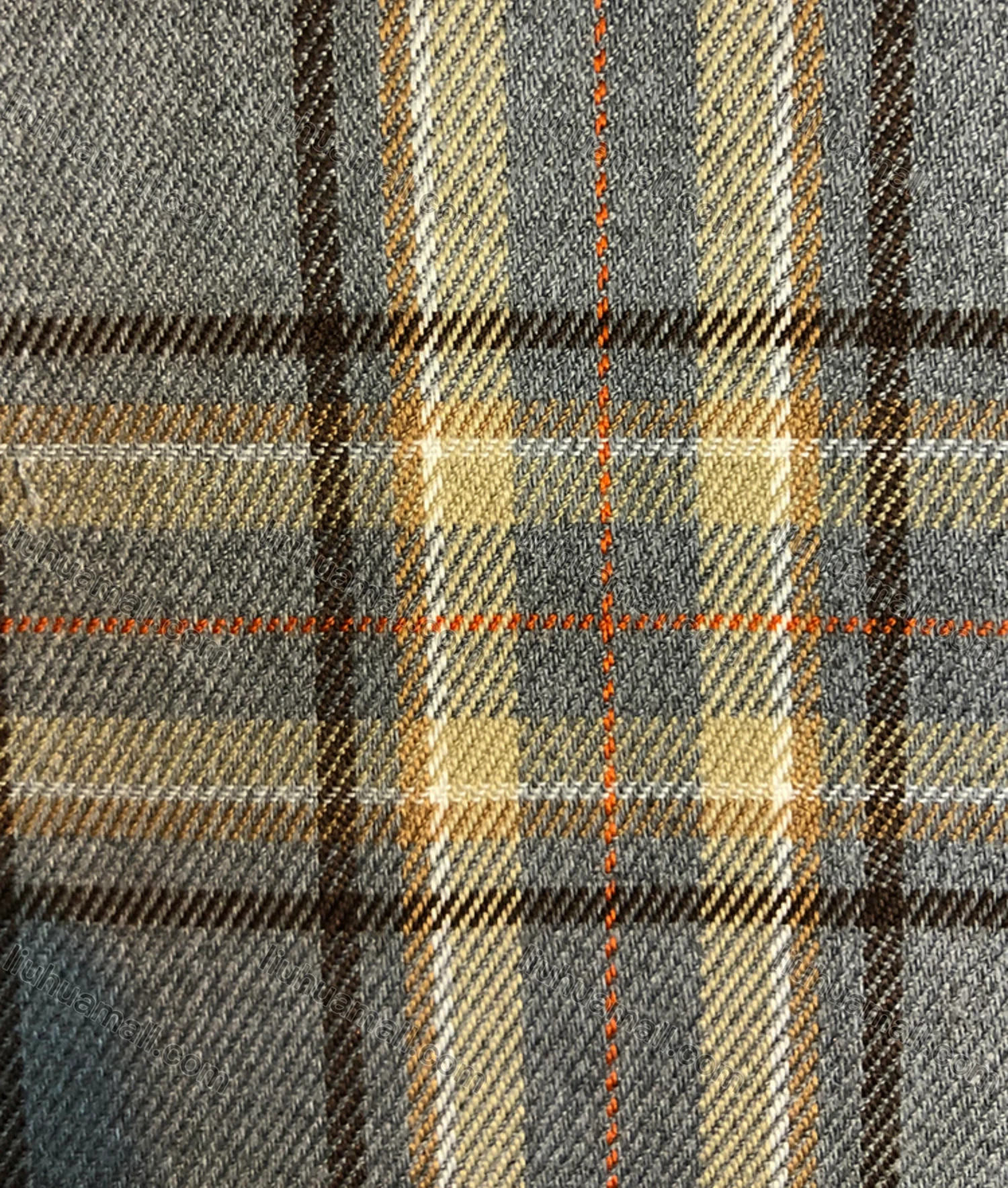 Wholesale Men's Formal Lapel Plaid Pockets Blazer & Waistcoat & Pant 3 Pieces Suit Sets - Liuhuamall