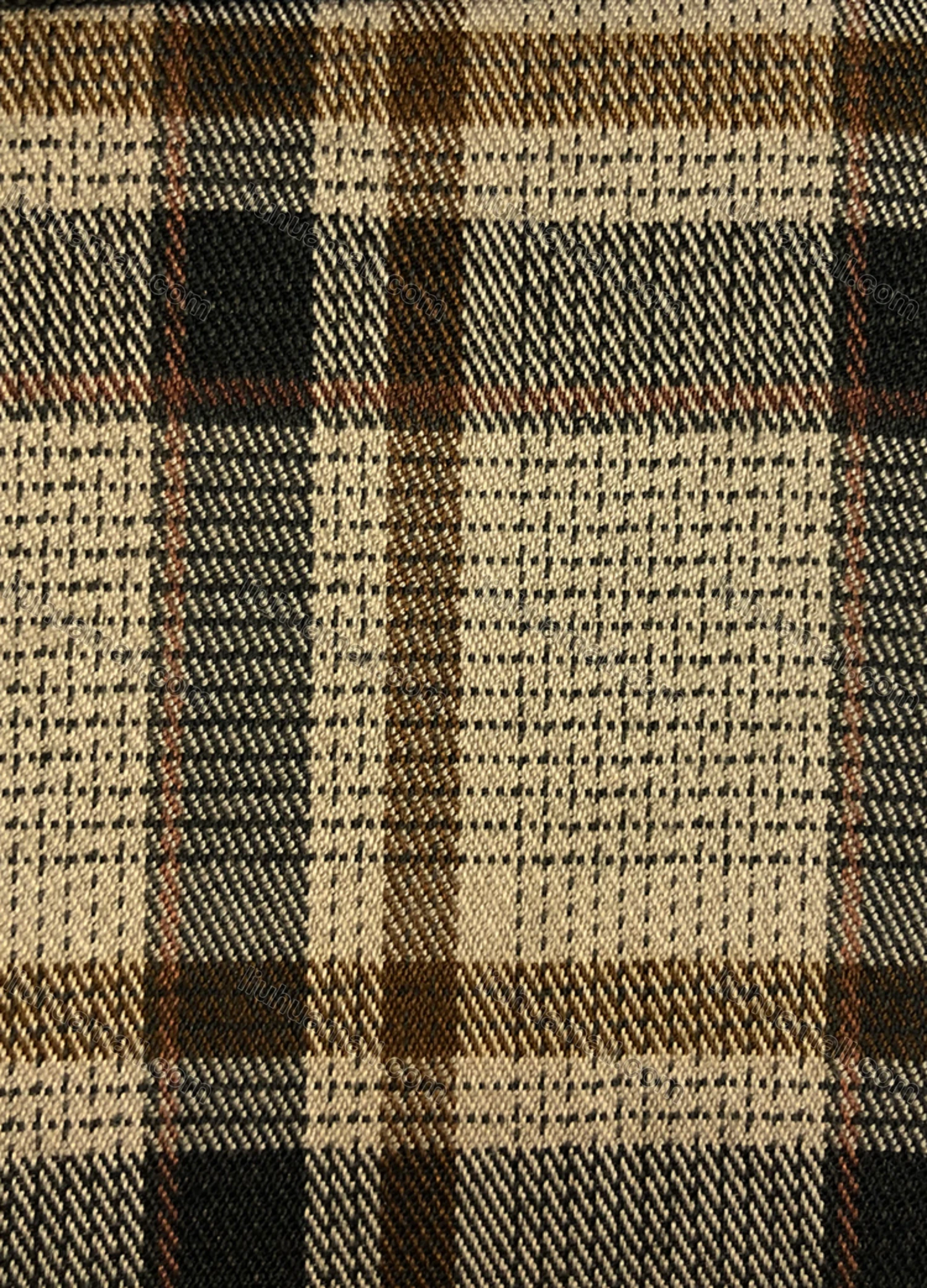 Wholesale Men's Formal Lapel Plaid Pockets Blazer & Waistcoat & Pant 3 Pieces Suit Sets - Liuhuamall