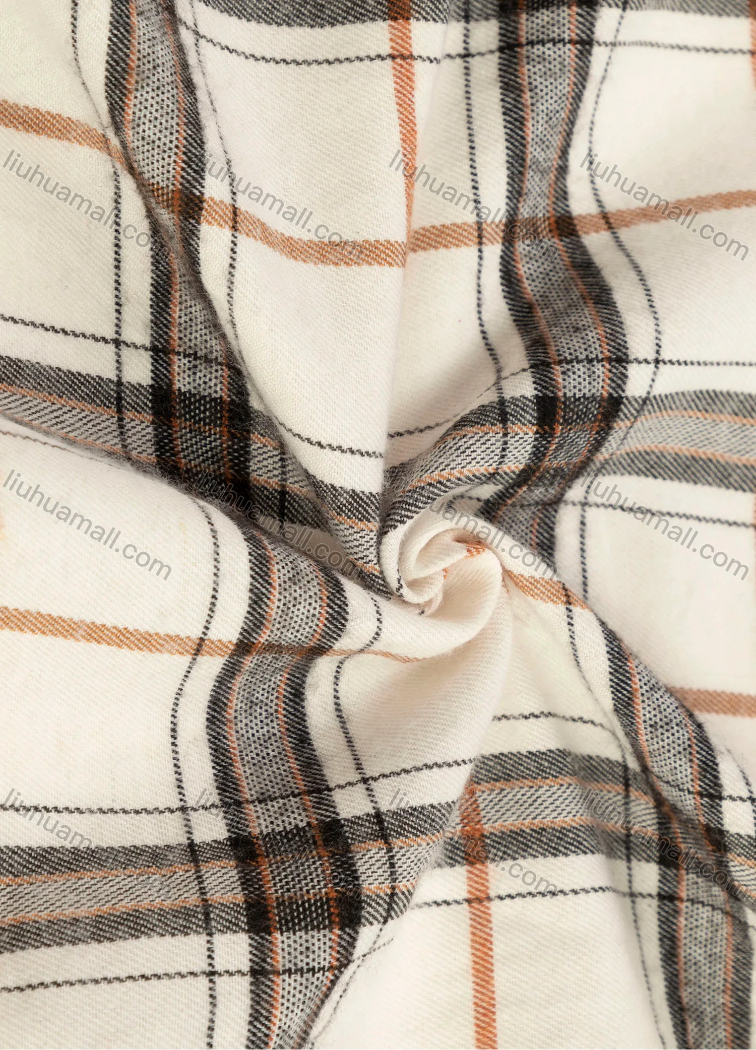 Wholesale Women's Casual Plaid Print Button Down Shirt Without Hijab - Liuhuamall