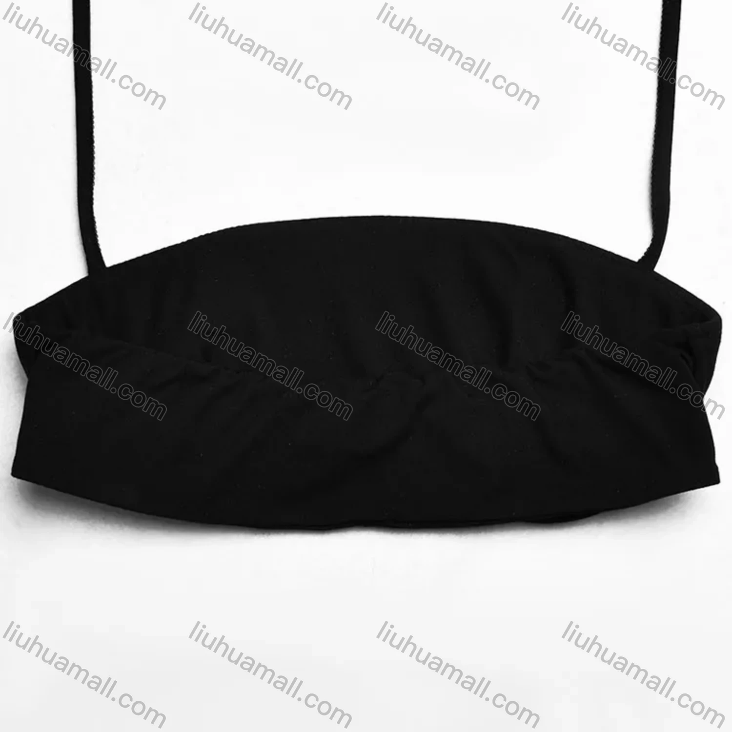 Wholesale Women's Sexy Plain Wrap Chest Halter Top & Tie Back Pant 2 Piece Set - Liuhuamall