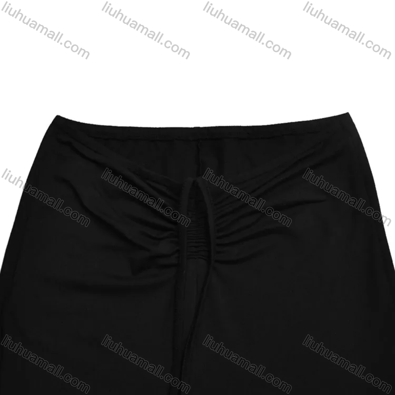 Wholesale Women's Sexy Plain Wrap Chest Halter Top & Tie Back Pant 2 Piece Set - Liuhuamall