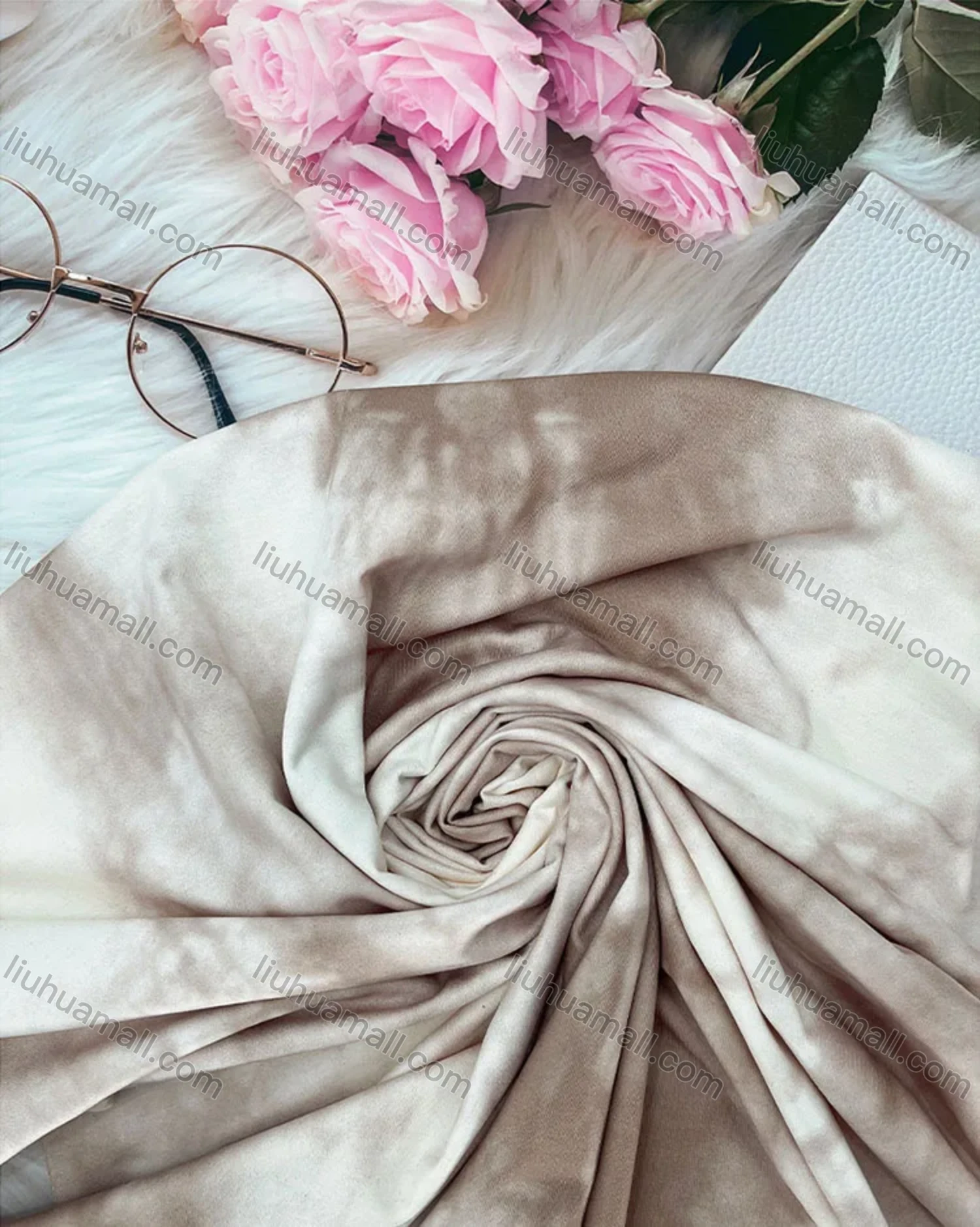 Wholesale Women's Casual Tie Dye Round Neck Tee & Shorts 2 Piece Set 211050# - Liuhuamall