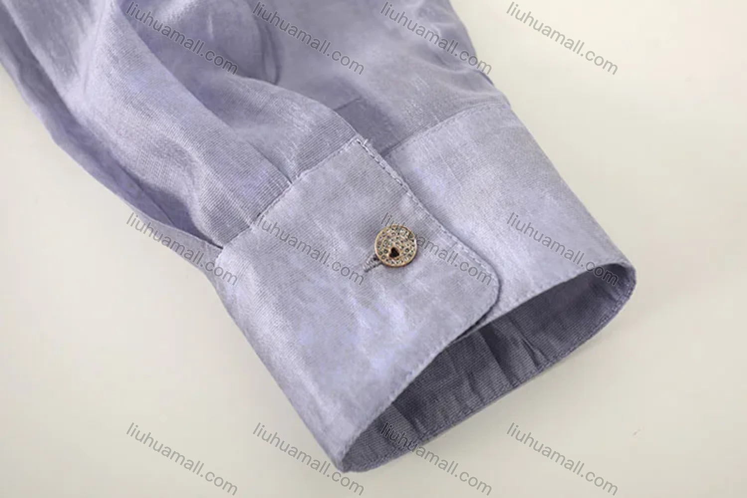 Wholesale Women's Casual Plain Long Sleeve Flap Pocket Shirt - Liuhuamall