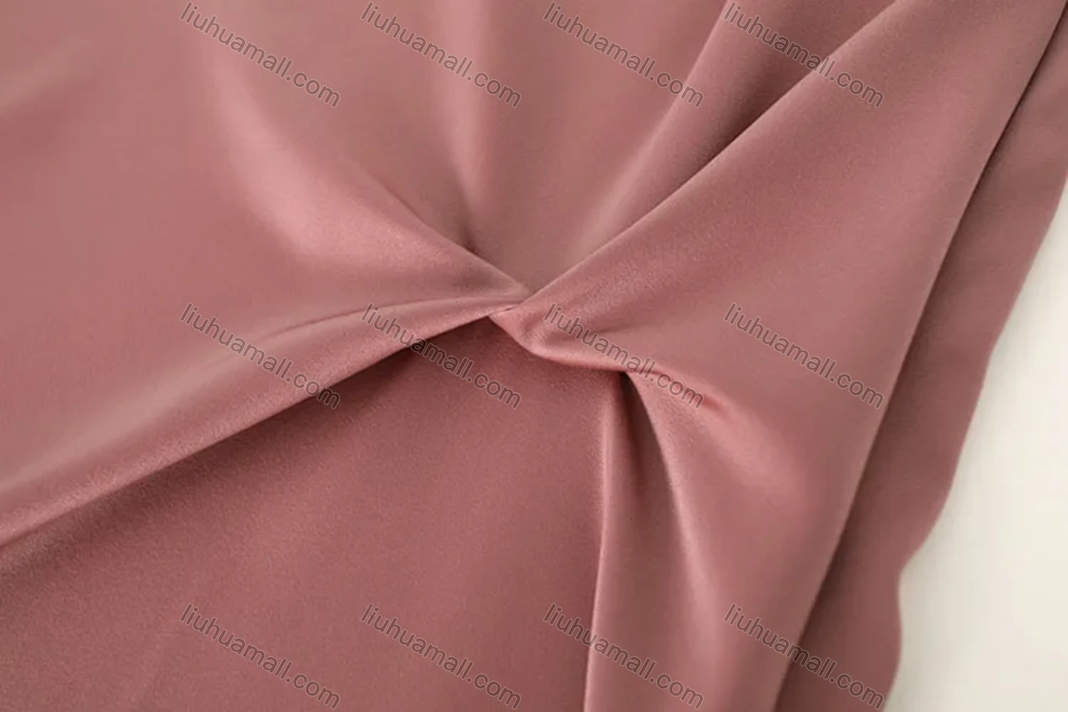 Wholesale Women's Casual Plain Twist Spaghetti Straps Midi Cami Dress SN1380# - Liuhuamall