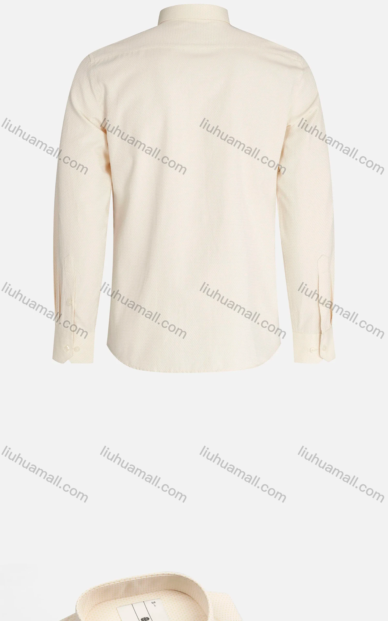 Wholesale Men's Slim Fit Long Sleeve Button Down Dress Plain Shirts - Liuhuamall