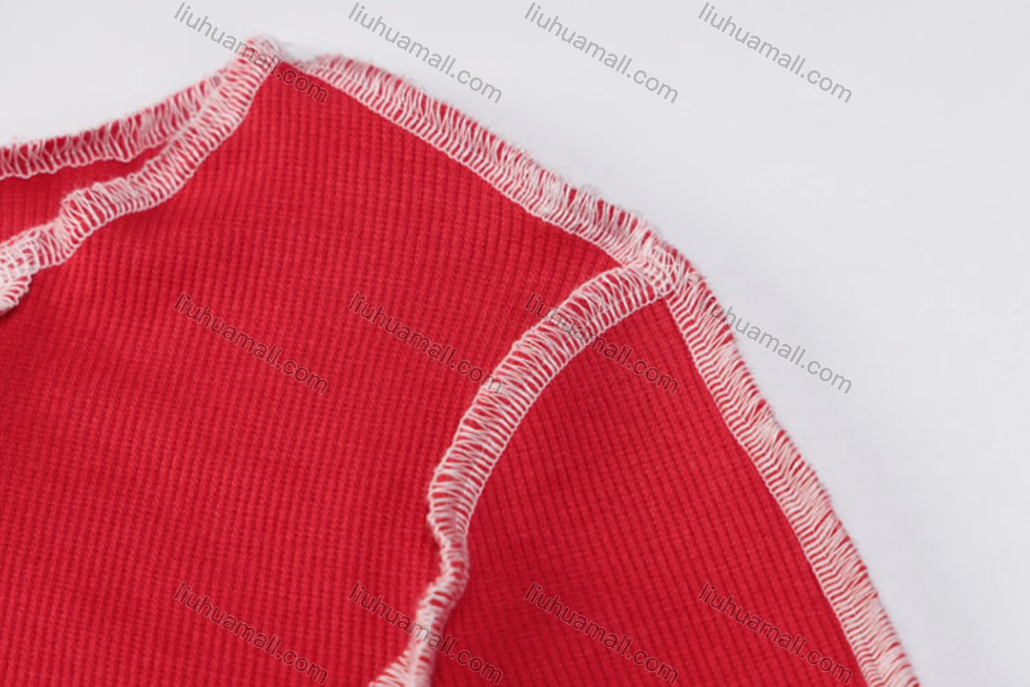 Wholesale Women's Sexy Plain Lace Up Long Sleeve Blouse - Liuhuamall