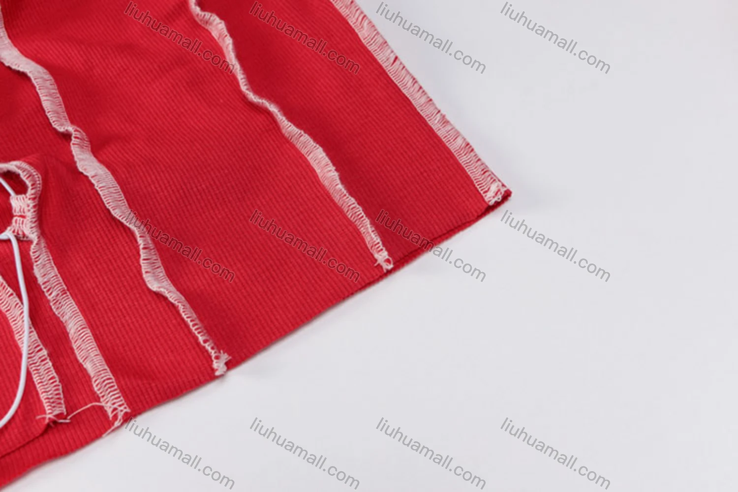 Wholesale Women's Sexy Plain Lace Up Long Sleeve Blouse - Liuhuamall