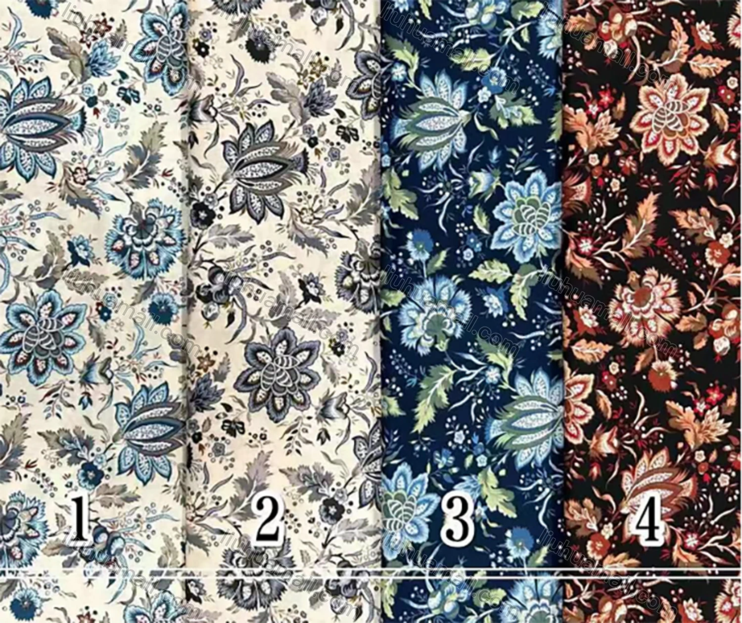 Wholesale Men's Casual Floral Print Long Sleeve Shirt - Liuhuamall