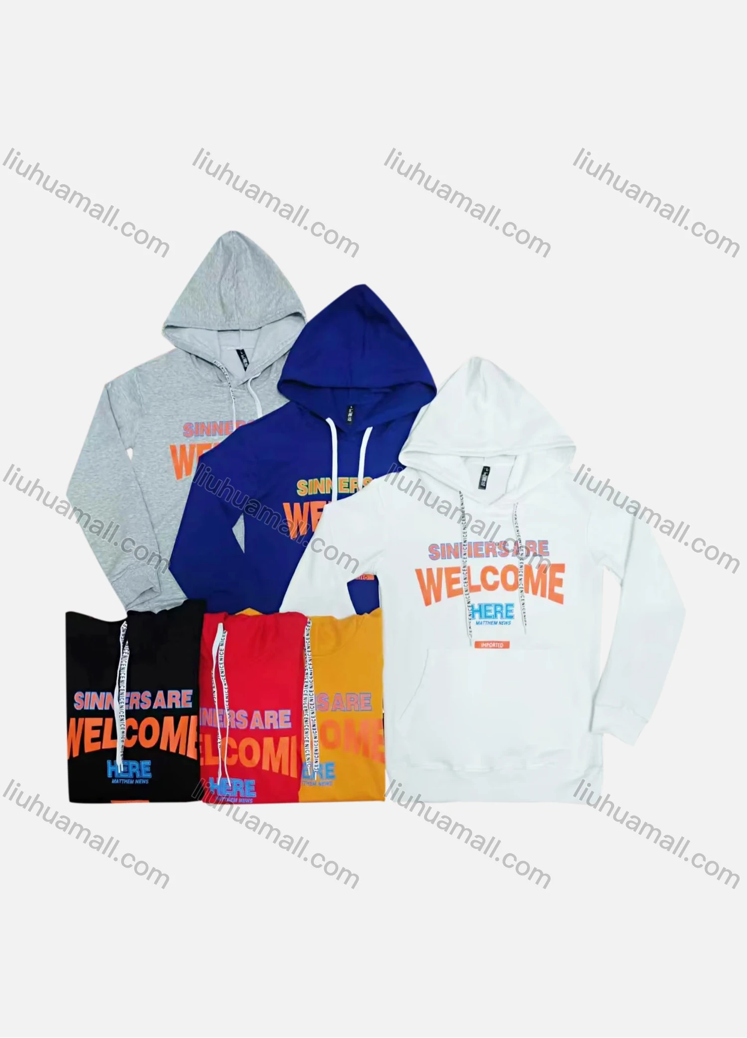 Wholesale Men's Casual Striped Long Sleeve Drawstring Zipper Hoodie With Kangaroo Pocket 34# - Liuhuamall